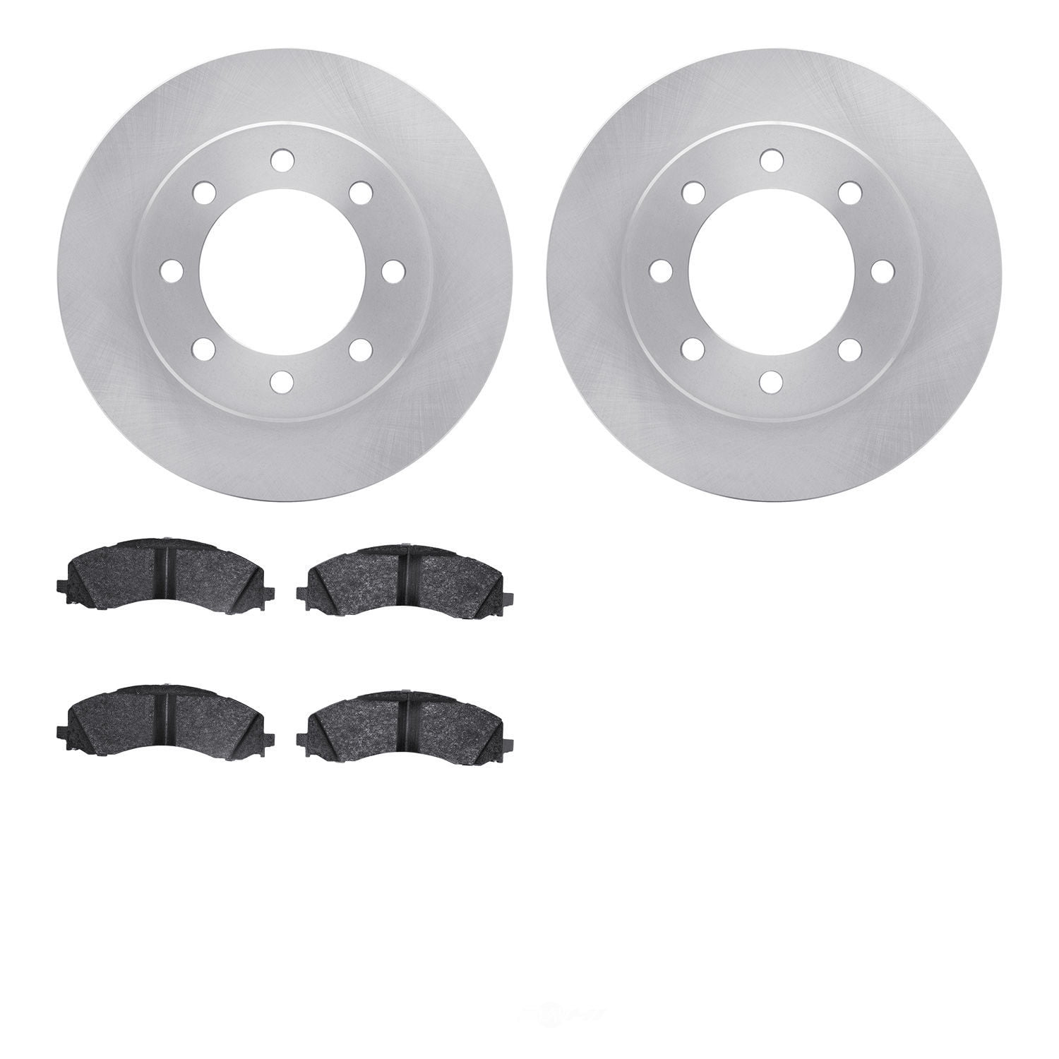 Dynamic Friction Company 6502-40493 DFC Brake Rotor with 5000 Advanced Brake Pads