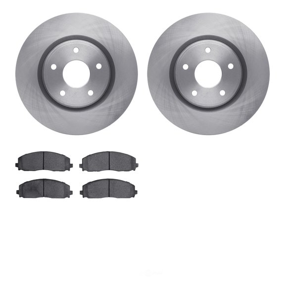 Dynamic Friction Company 6502-40498 DFC Brake Rotor with 5000 Advanced Brake Pads