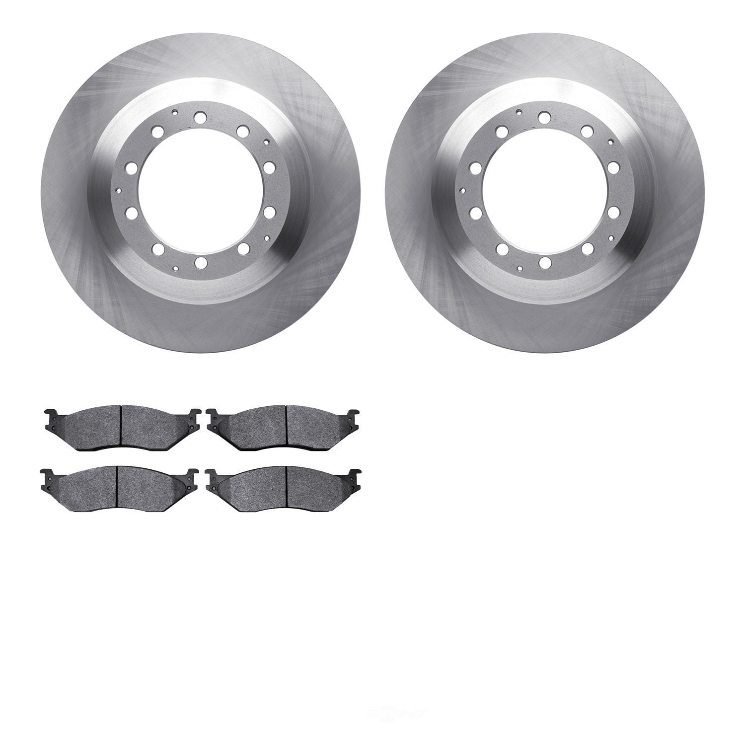 Dynamic Friction Company 6502-40513 DFC Brake Rotor with 5000 Advanced Brake Pads