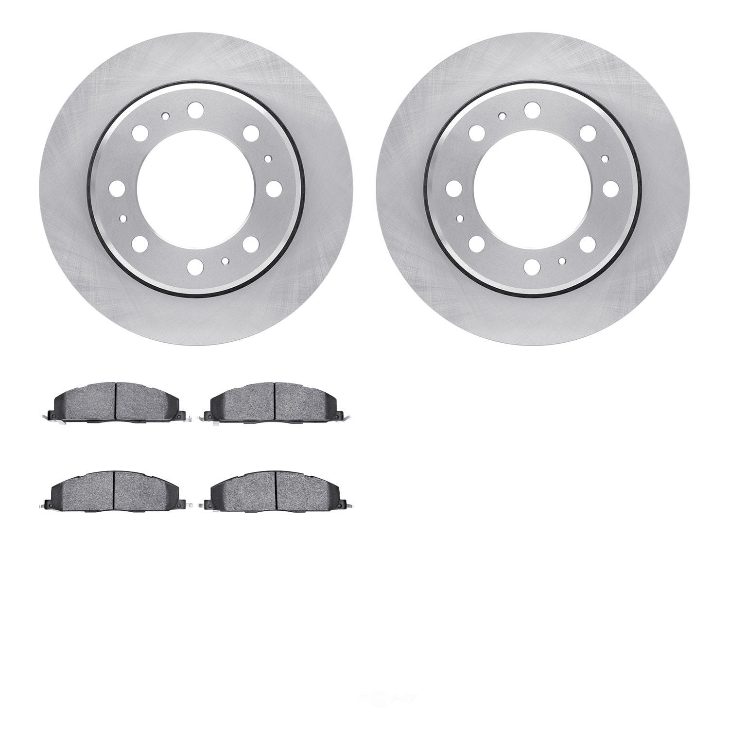 Dynamic Friction Company 6502-40522 DFC Brake Rotor with 5000 Advanced Brake Pads
