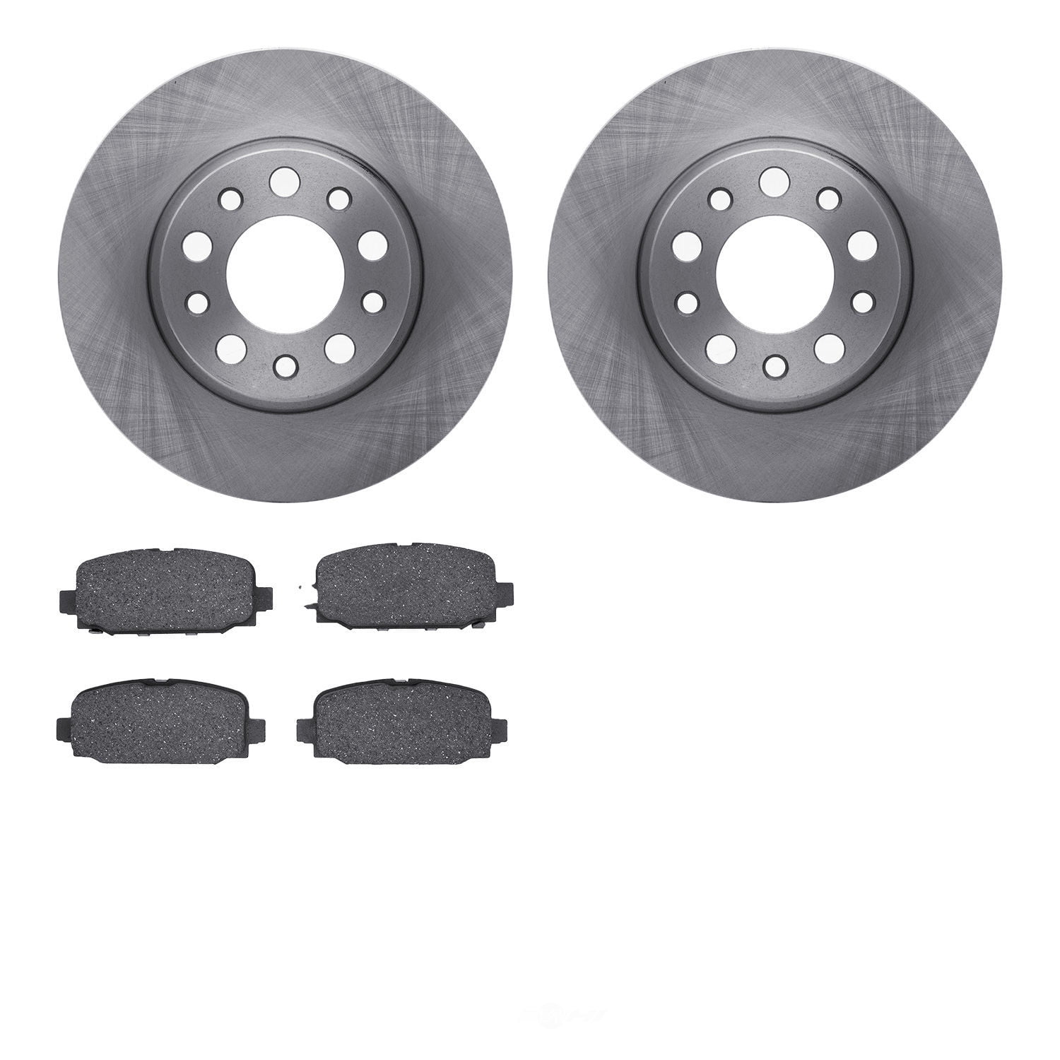 Dynamic Friction Company 6502-42118 DFC Brake Rotor with 5000 Advanced Brake Pads