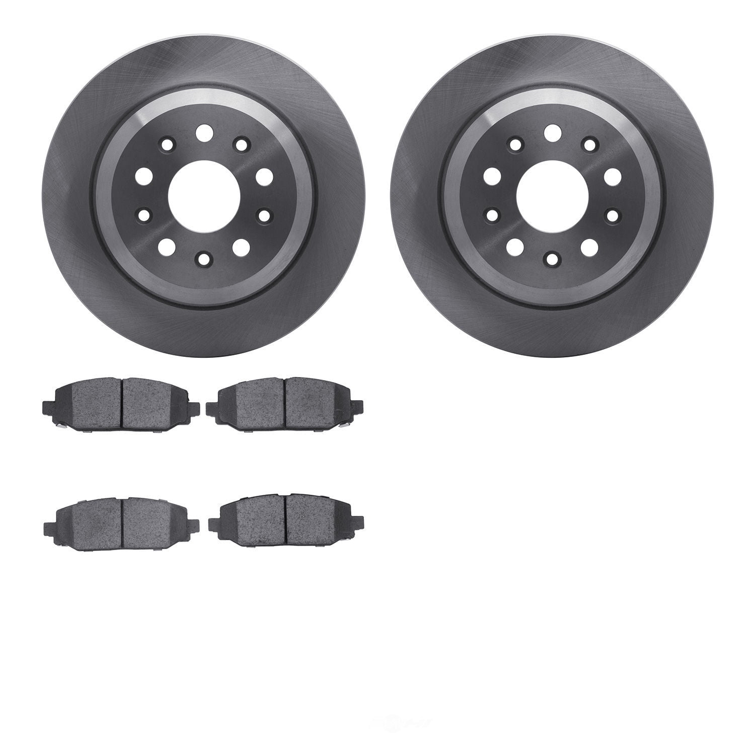 Dynamic Friction Company 6502-42219 DFC Brake Rotor with 5000 Advanced Brake Pads