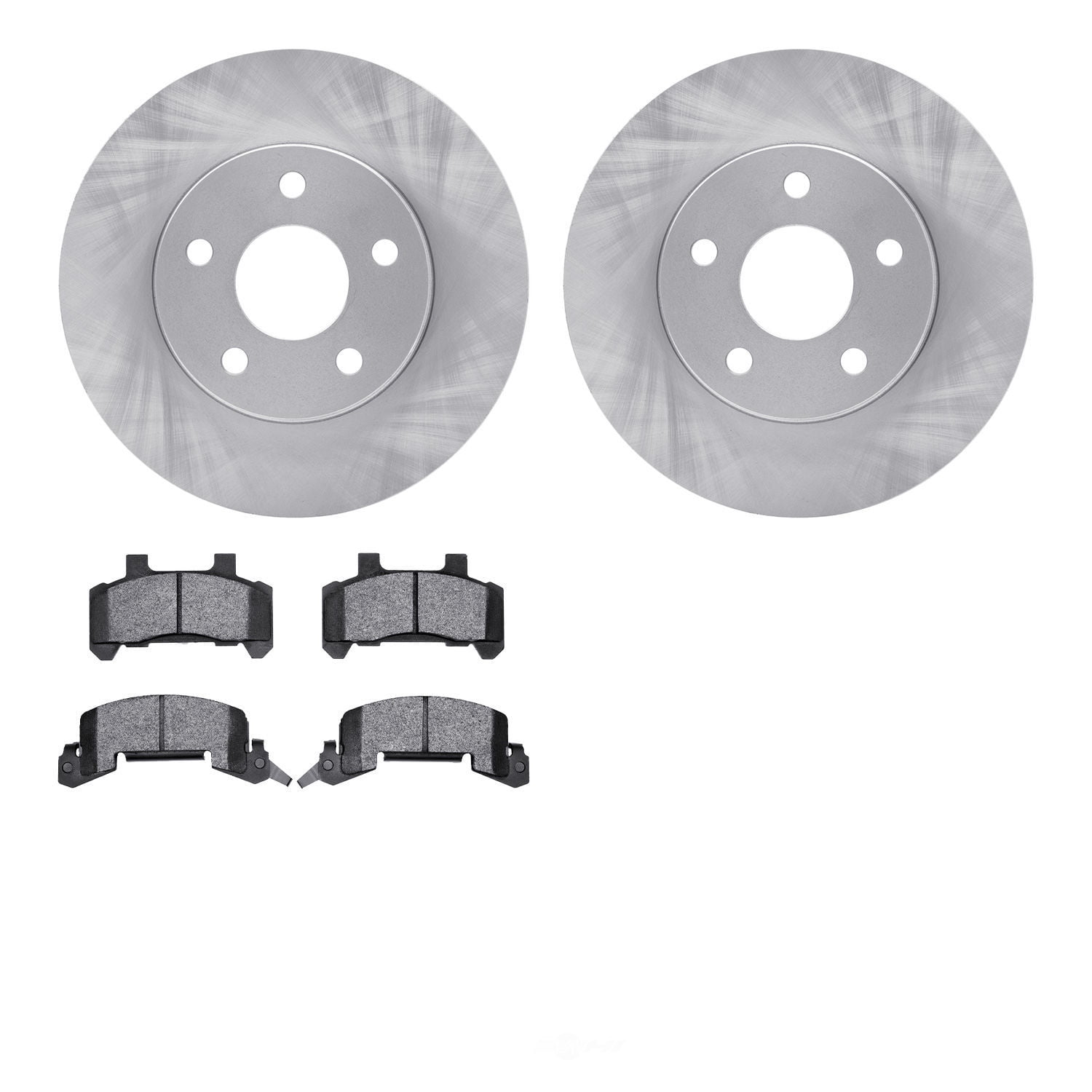 Dynamic Friction Company 6502-45050 DFC Brake Rotor with 5000 Advanced Brake Pads
