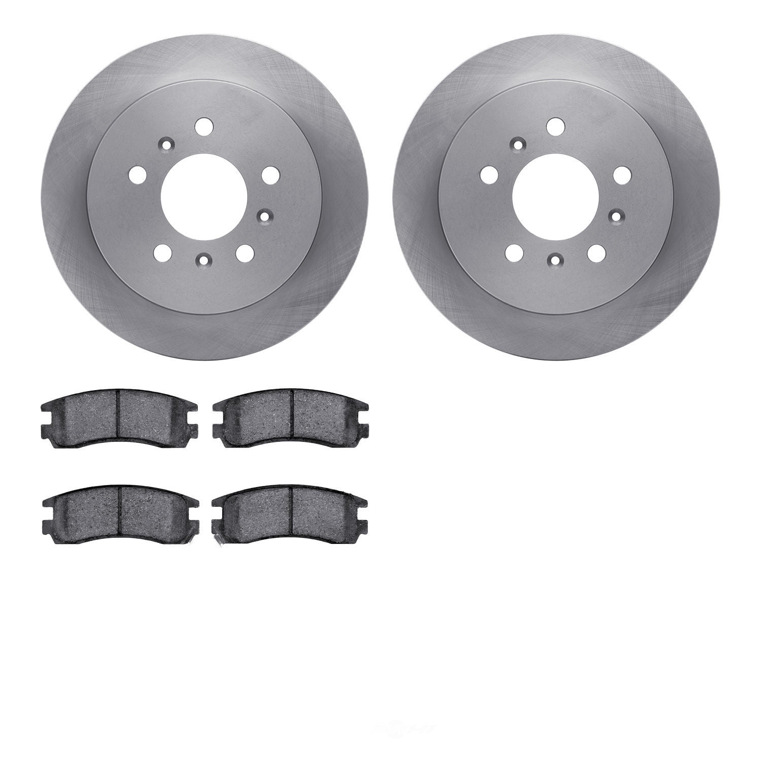 Dynamic Friction Company 6502-45085 DFC Brake Rotor with 5000 Advanced Brake Pads