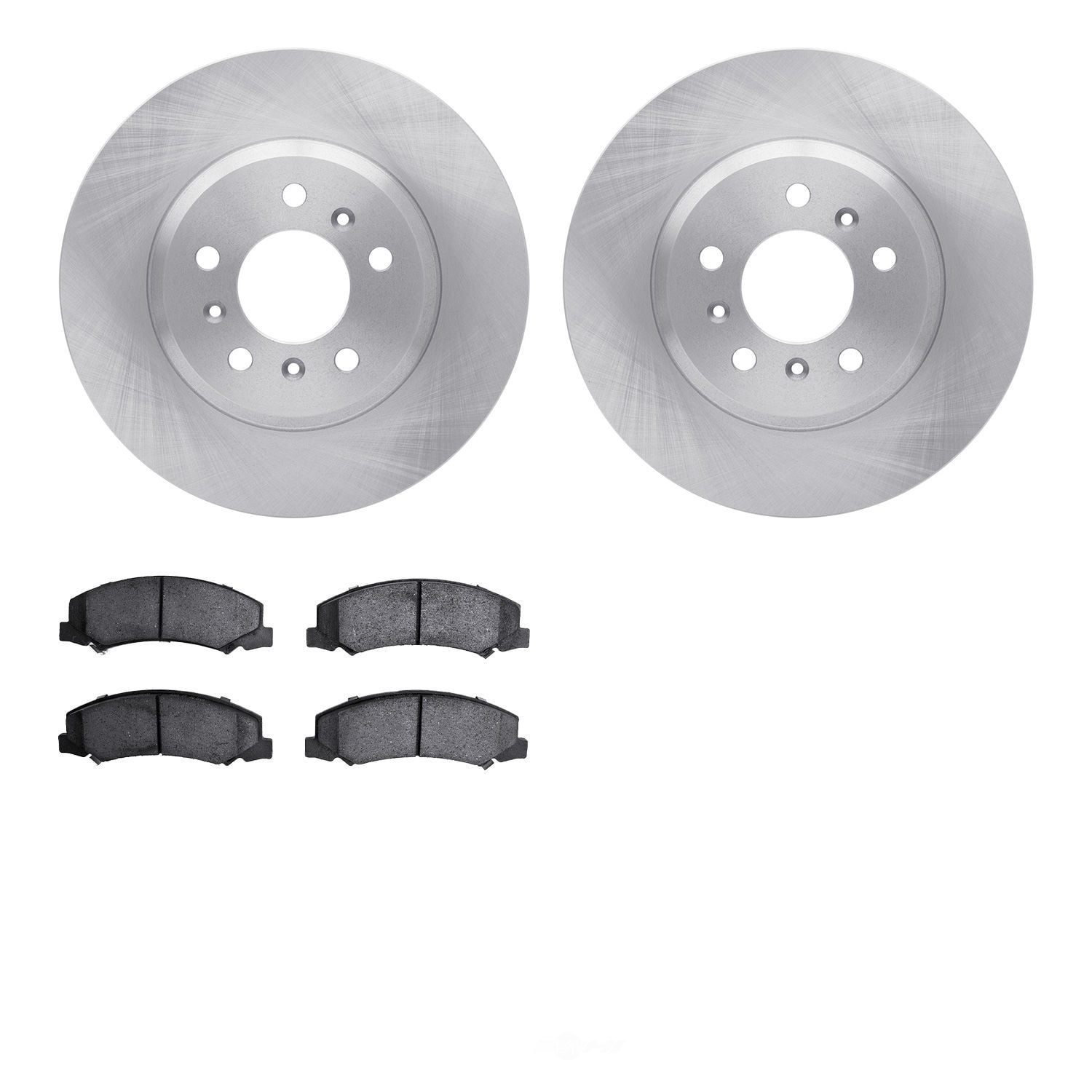 Dynamic Friction Company 6502-45089 DFC Brake Rotor with 5000 Advanced Brake Pads