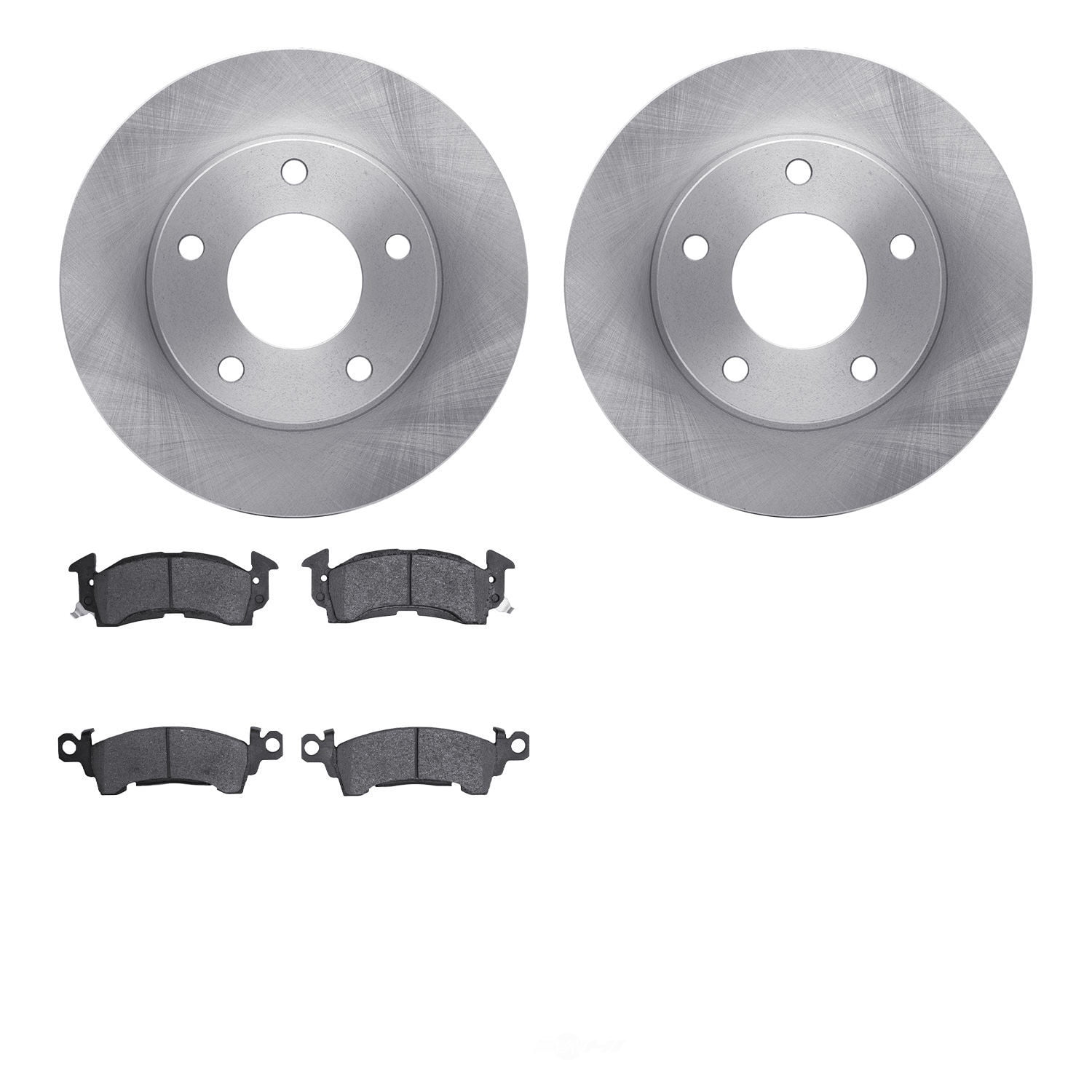 Dynamic Friction Company 6502-46073 DFC Brake Rotor with 5000 Advanced Brake Pads