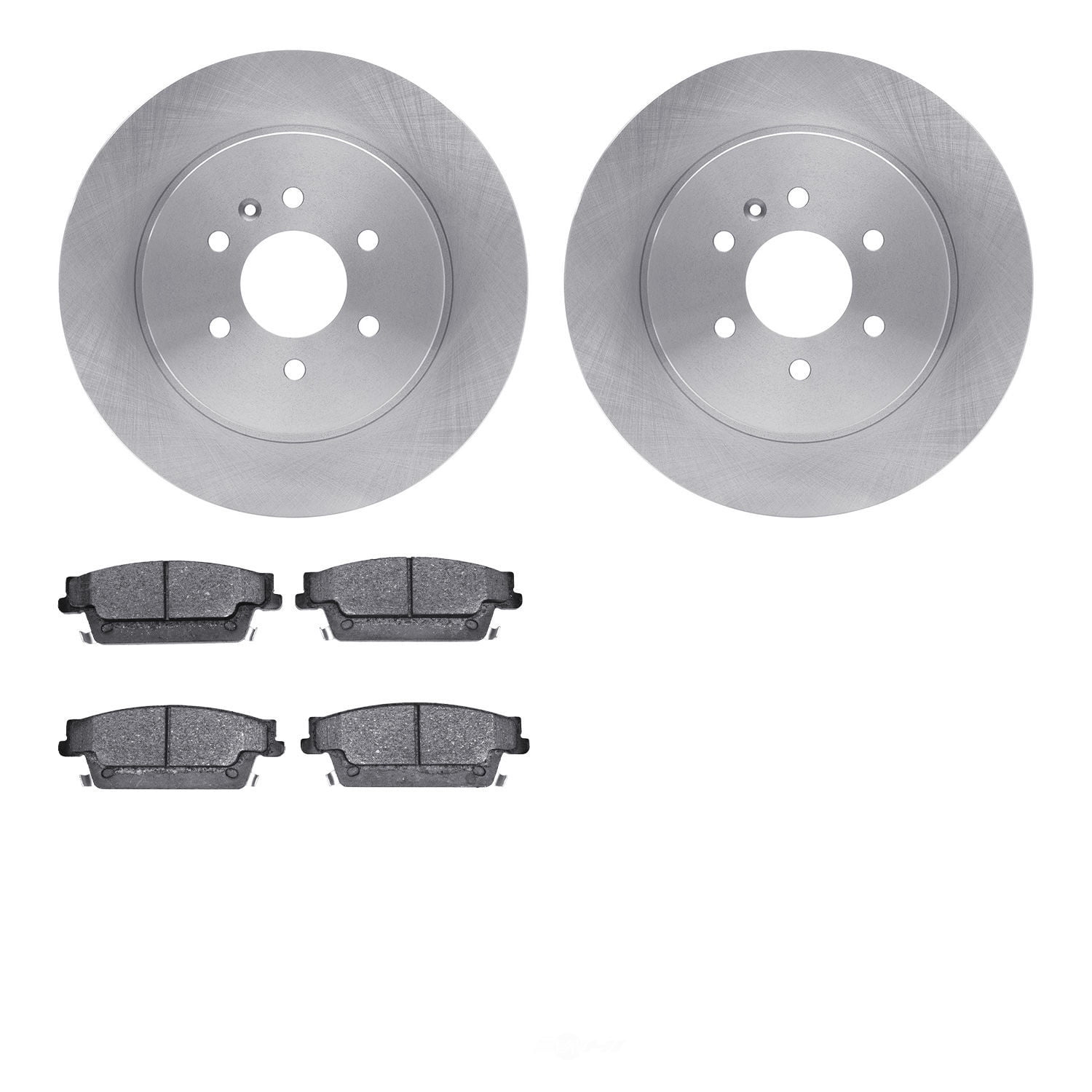 Dynamic Friction Company 6502-46279 DFC Brake Rotor with 5000 Advanced Brake Pads