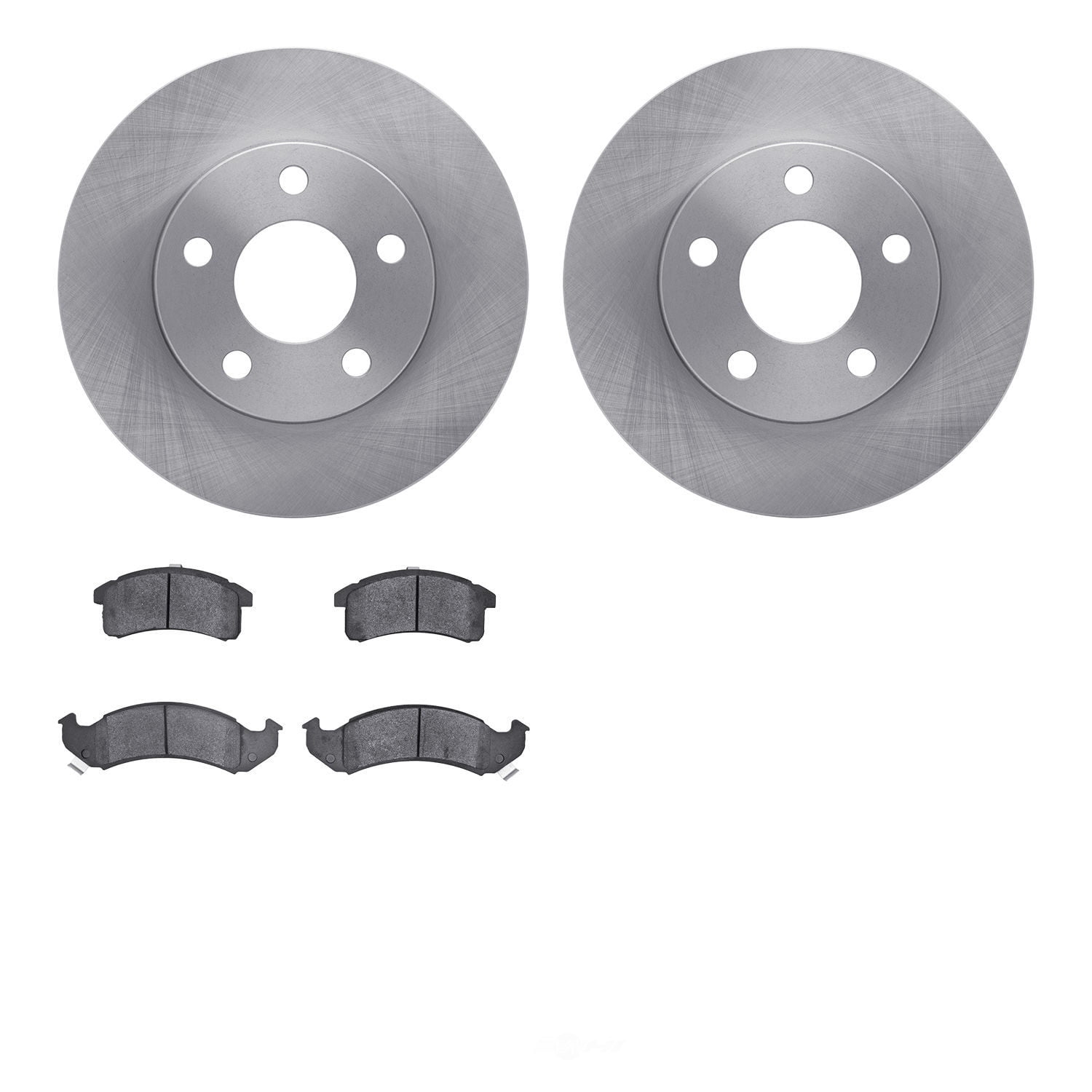 Dynamic Friction Company 6502-47103 DFC Brake Rotor with 5000 Advanced Brake Pads