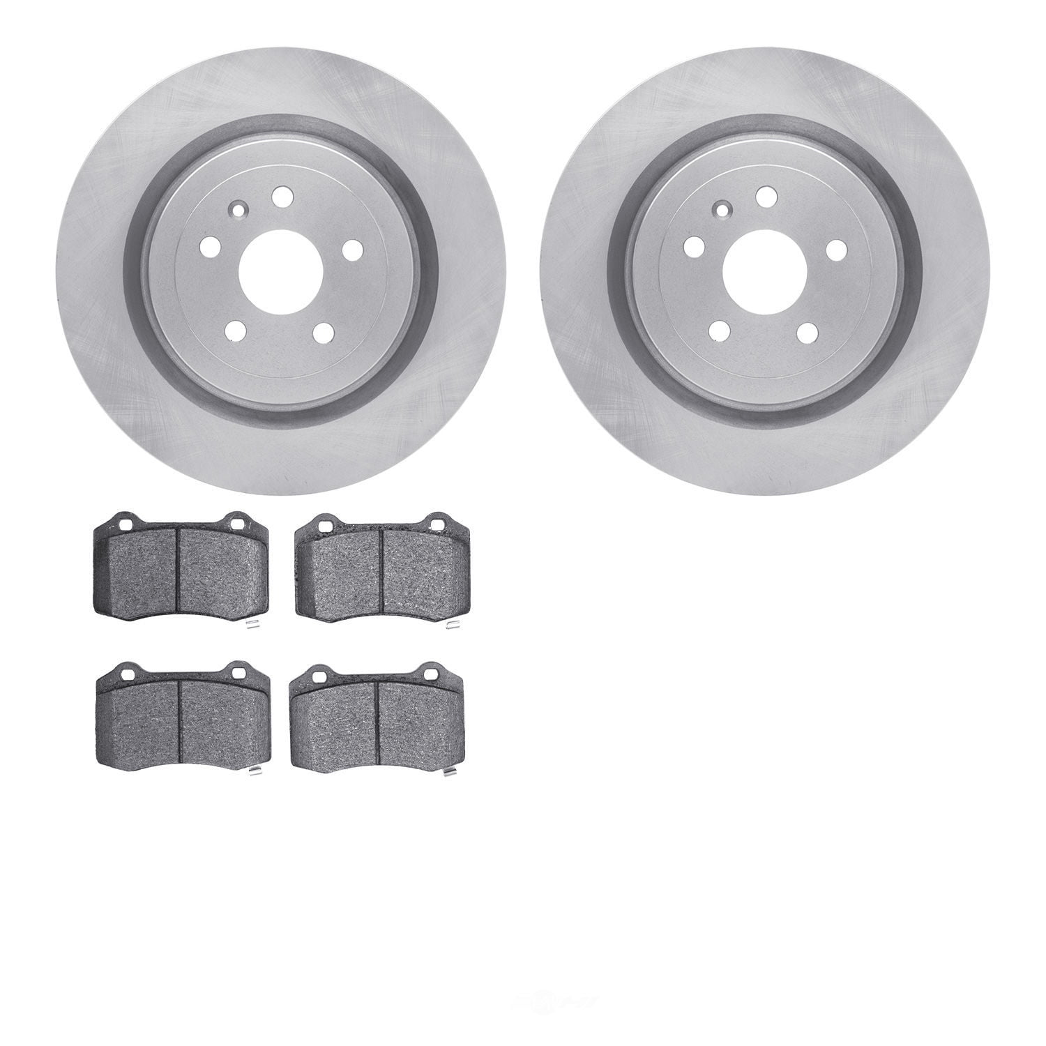 Dynamic Friction Company 6502-47226 DFC Brake Rotor with 5000 Advanced Brake Pads