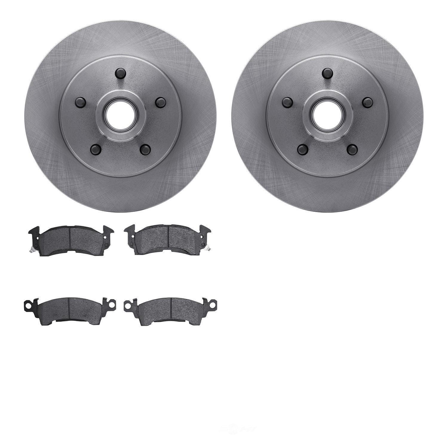 Dynamic Friction Company 6502-47307 DFC Brake Rotor with 5000 Advanced Brake Pads