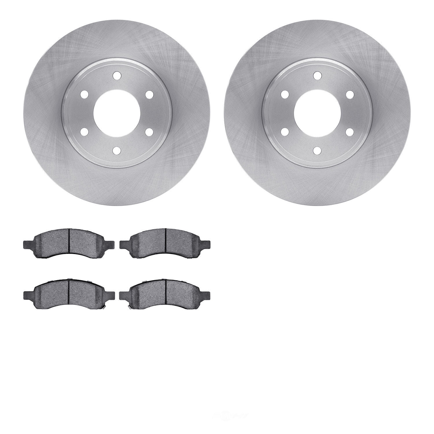 Dynamic Friction Company 6502-47313 DFC Brake Rotor with 5000 Advanced Brake Pads