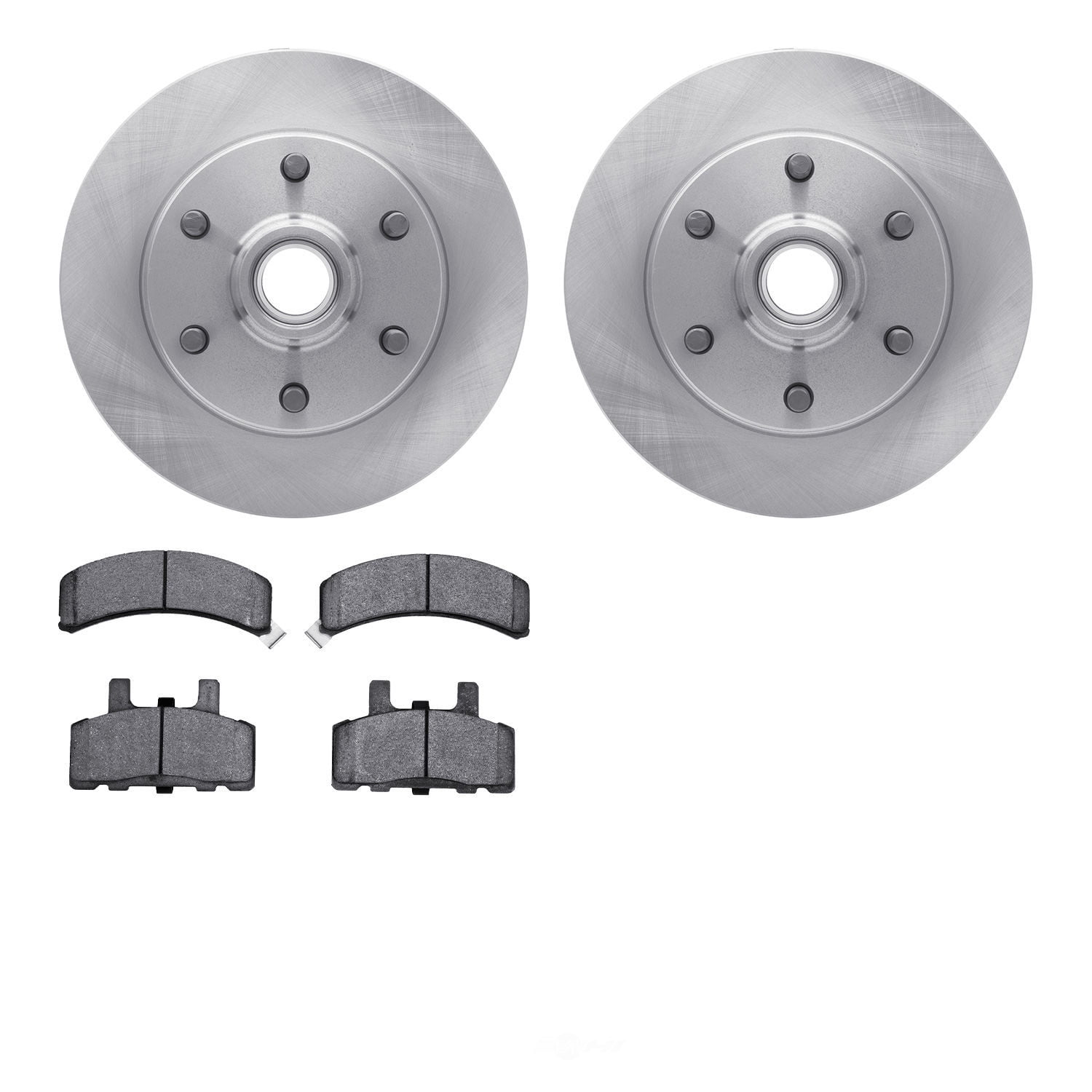 Dynamic Friction Company 6502-48132 DFC Brake Rotor with 5000 Advanced Brake Pads