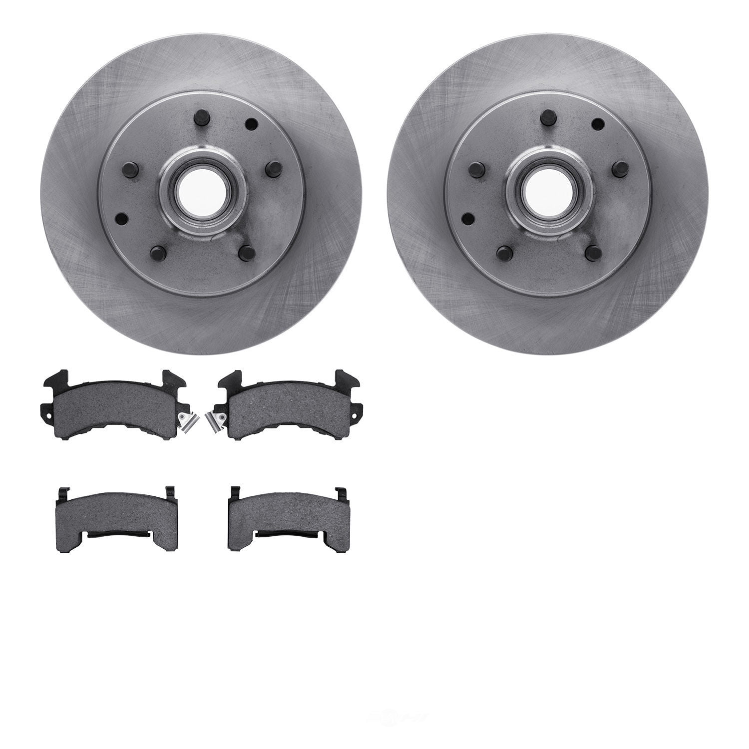 Dynamic Friction Company 6502-48150 DFC Brake Rotor with 5000 Advanced Brake Pads