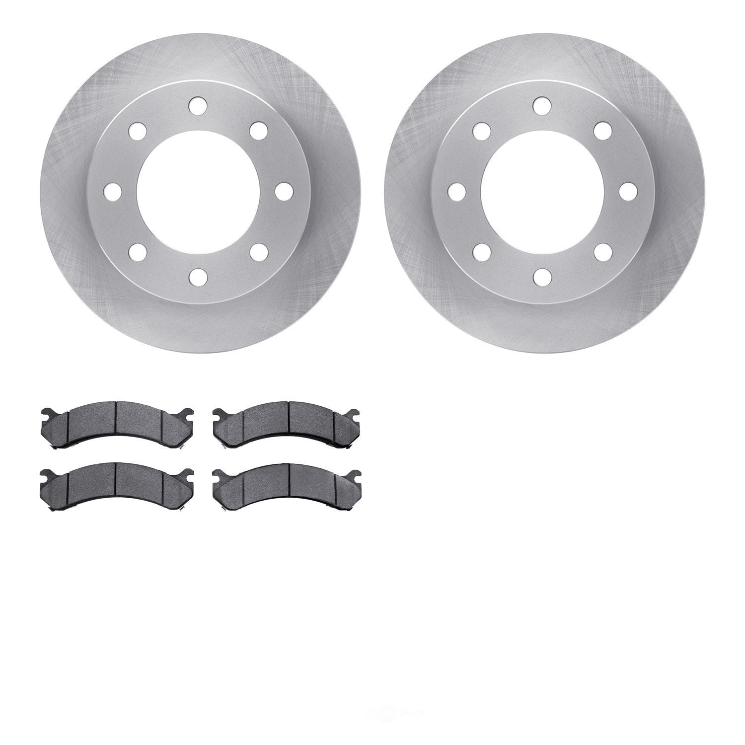 Dynamic Friction Company 6502-48231 DFC Brake Rotor with 5000 Advanced Brake Pads
