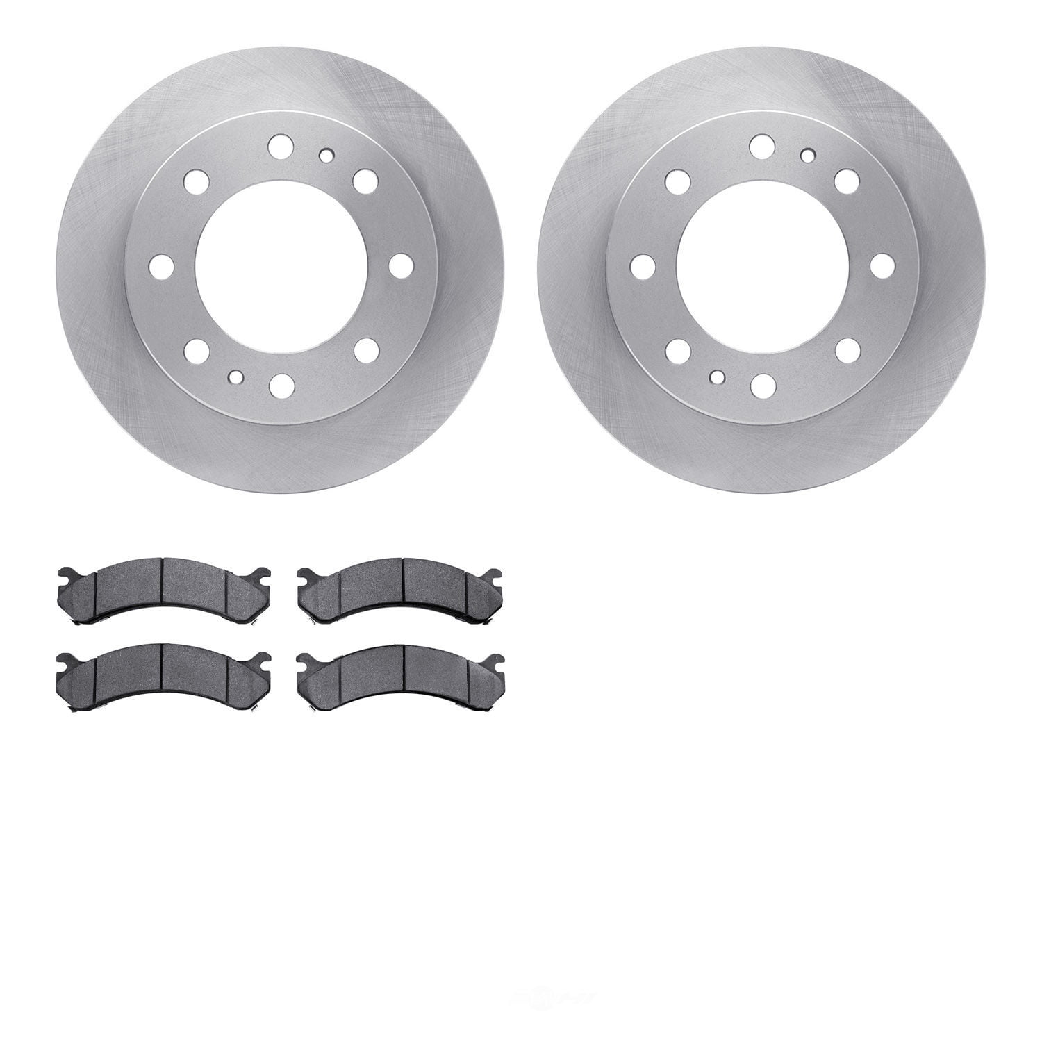 Dynamic Friction Company 6502-48300 DFC Brake Rotor with 5000 Advanced Brake Pads
