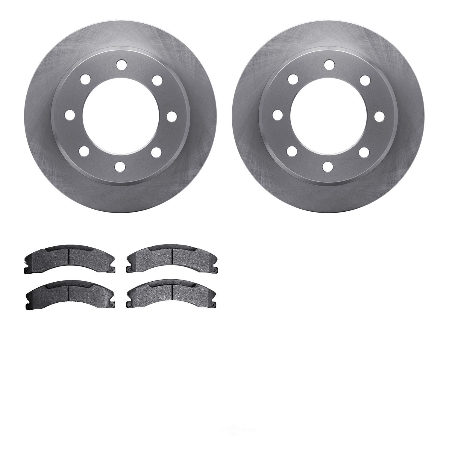 Dynamic Friction Company 6502-48327 DFC Brake Rotor with 5000 Advanced Brake Pads