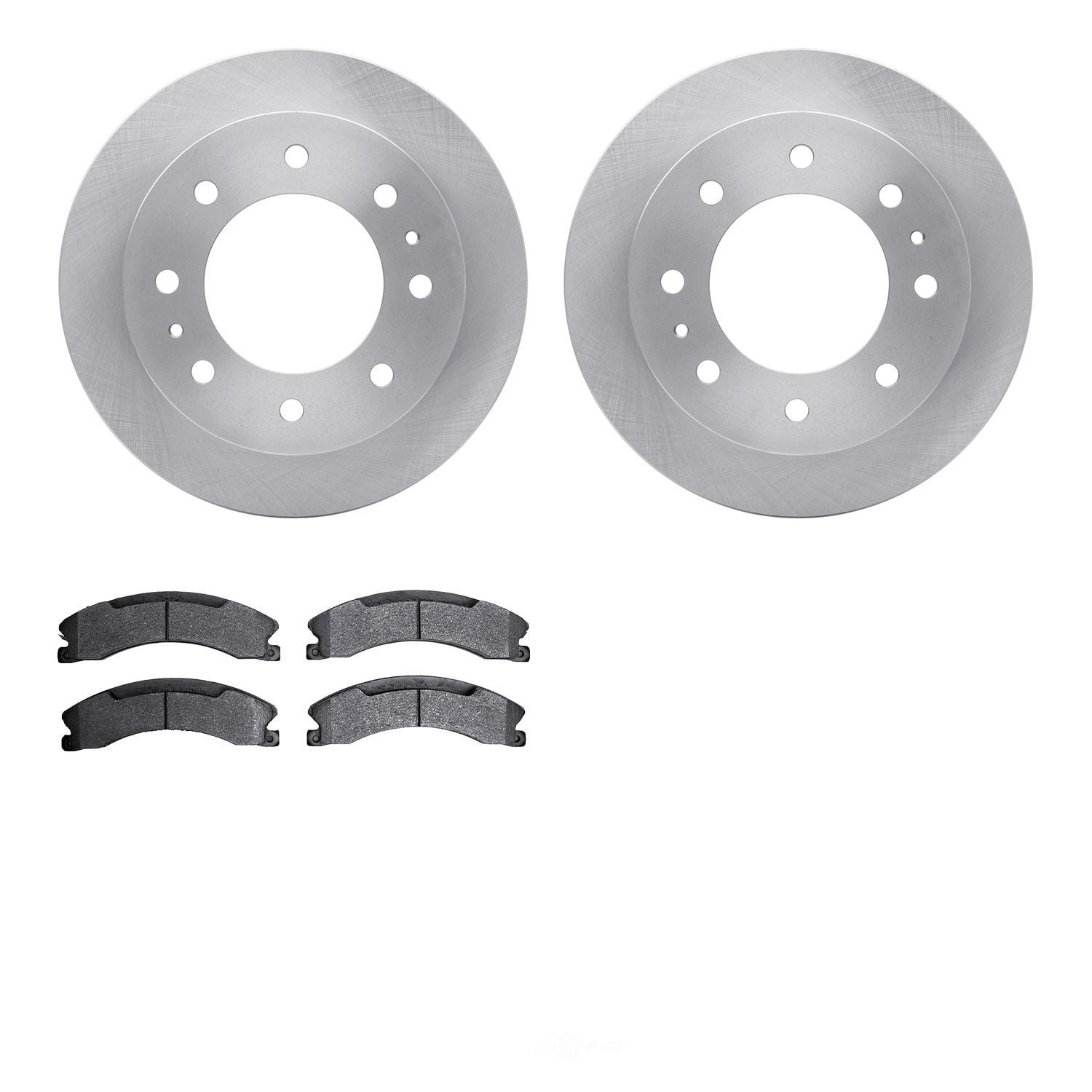 Dynamic Friction Company 6502-48342 DFC Brake Rotor with 5000 Advanced Brake Pads