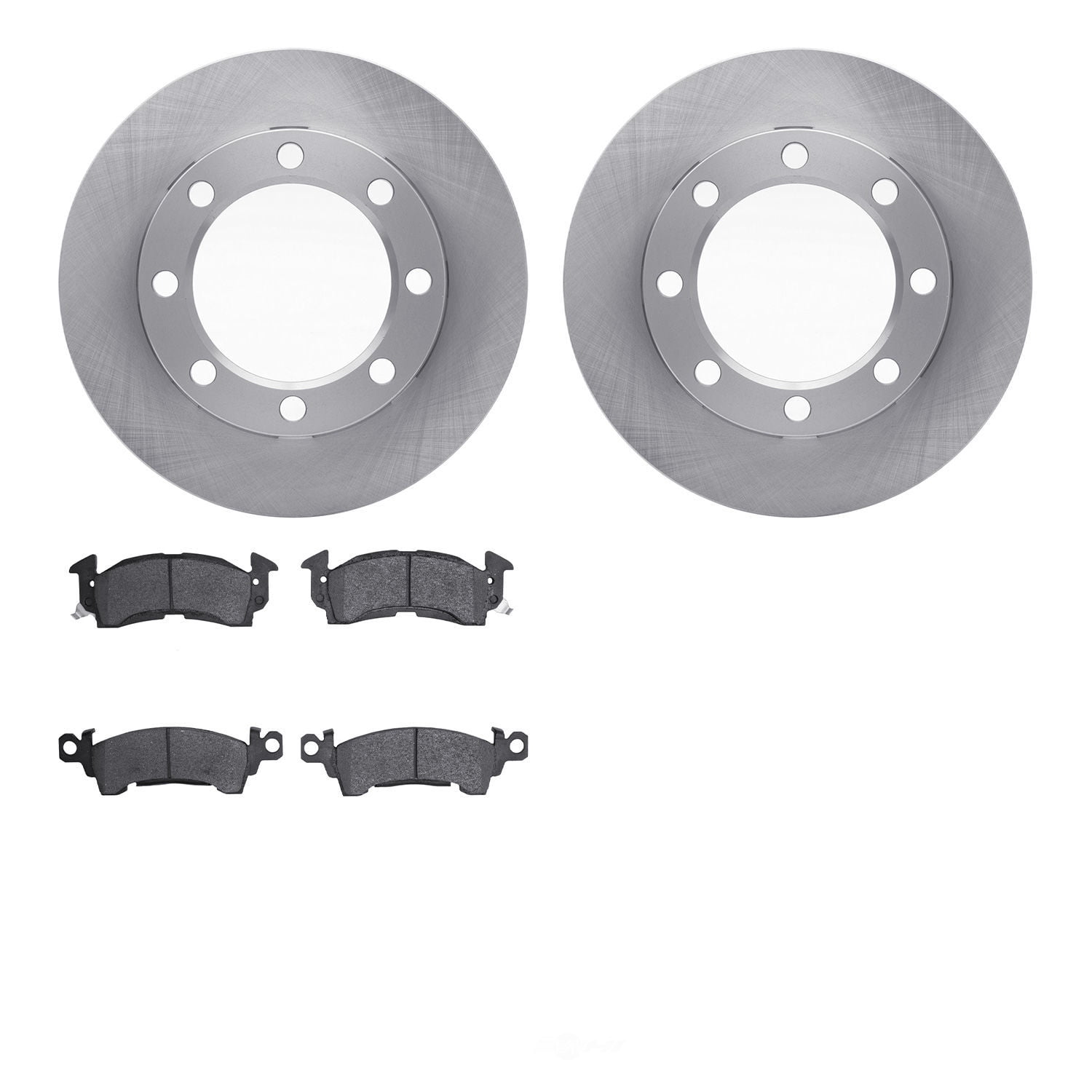 Dynamic Friction Company 6502-48351 DFC Brake Rotor with 5000 Advanced Brake Pads