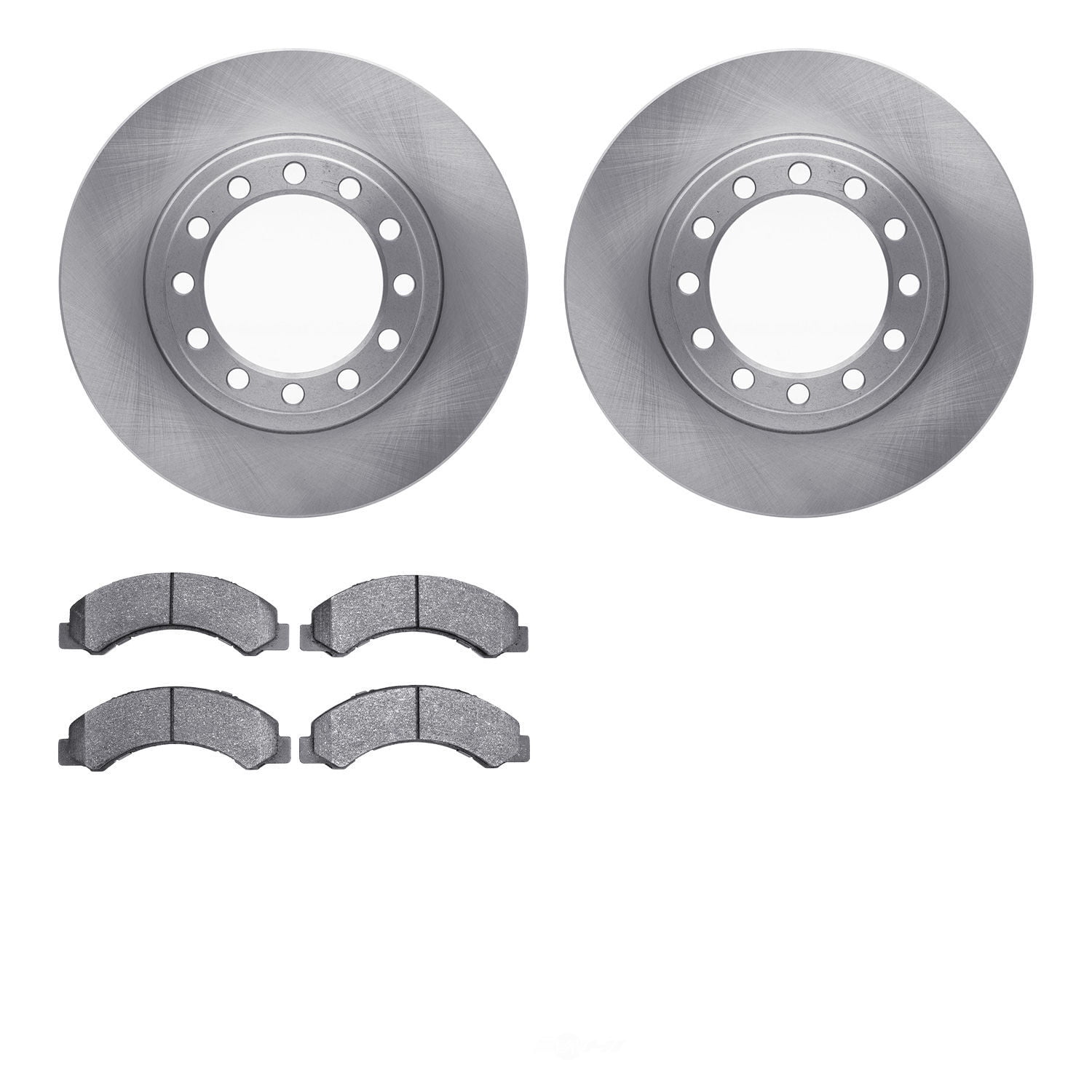 Dynamic Friction Company 6502-48369 DFC Brake Rotor with 5000 Advanced Brake Pads