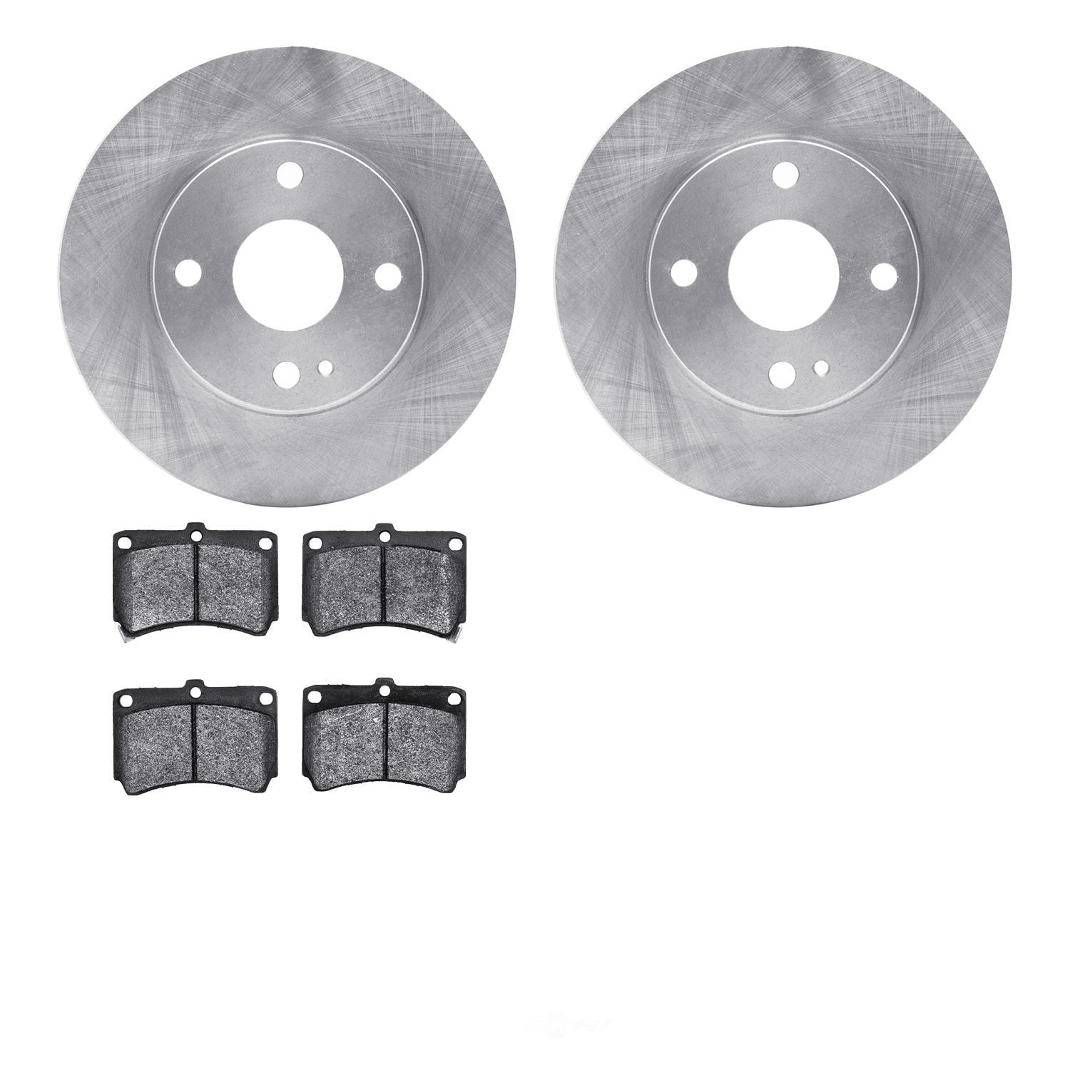 Dynamic Friction Company 6502-54225 DFC Brake Rotor with 5000 Advanced Brake Pads