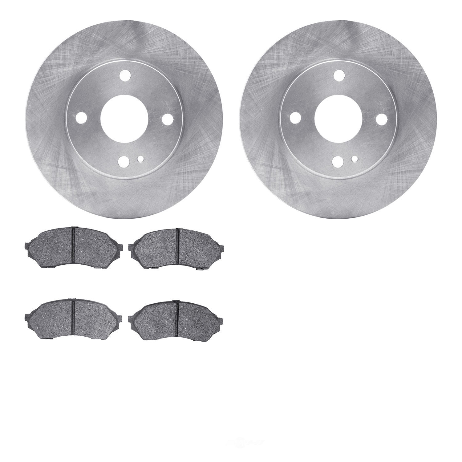 Dynamic Friction Company 6502-54226 DFC Brake Rotor with 5000 Advanced Brake Pads