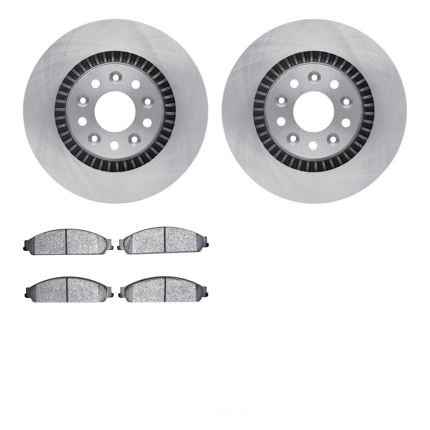 Dynamic Friction Company 6502-54402 DFC Brake Rotor with 5000 Advanced Brake Pads
