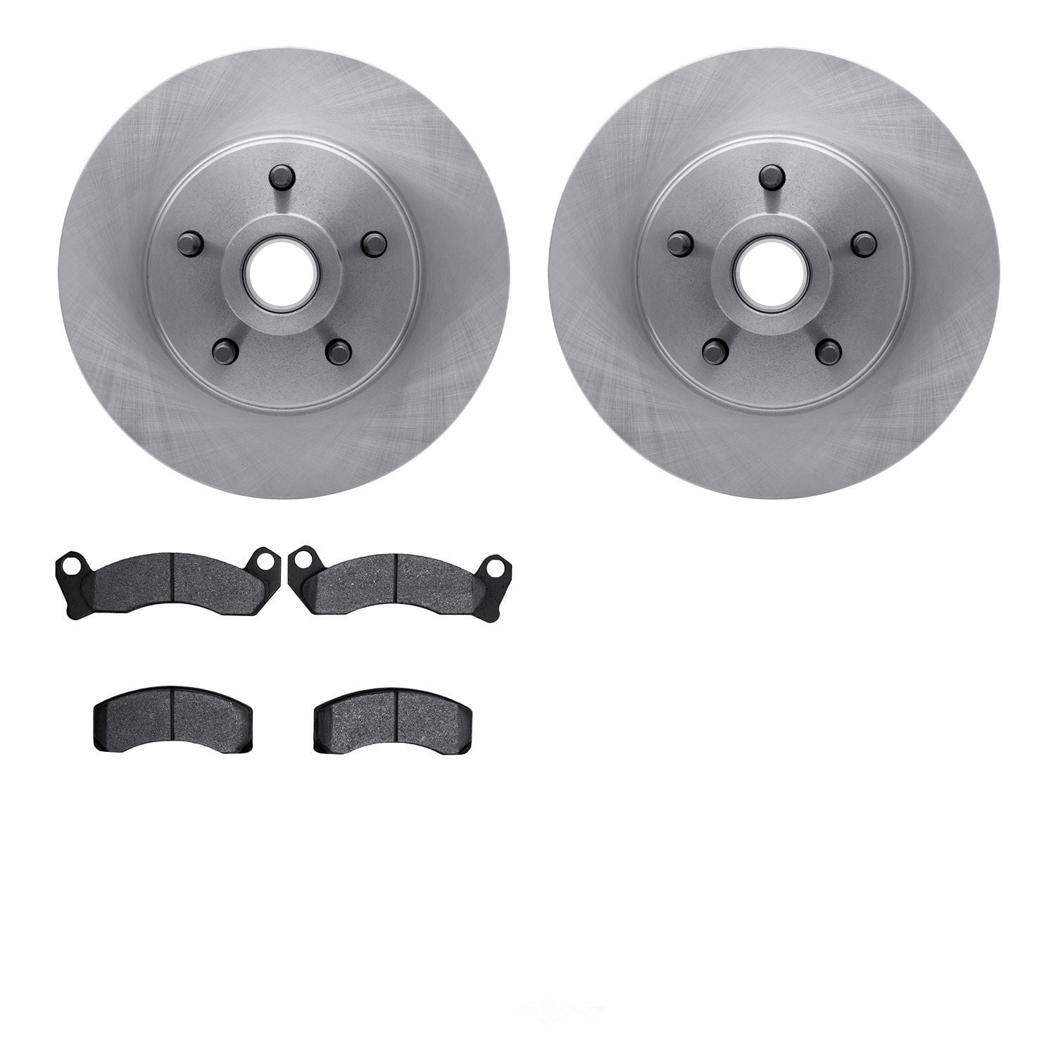 Dynamic Friction Company 6502-55009 DFC Brake Rotor with 5000 Advanced Brake Pads