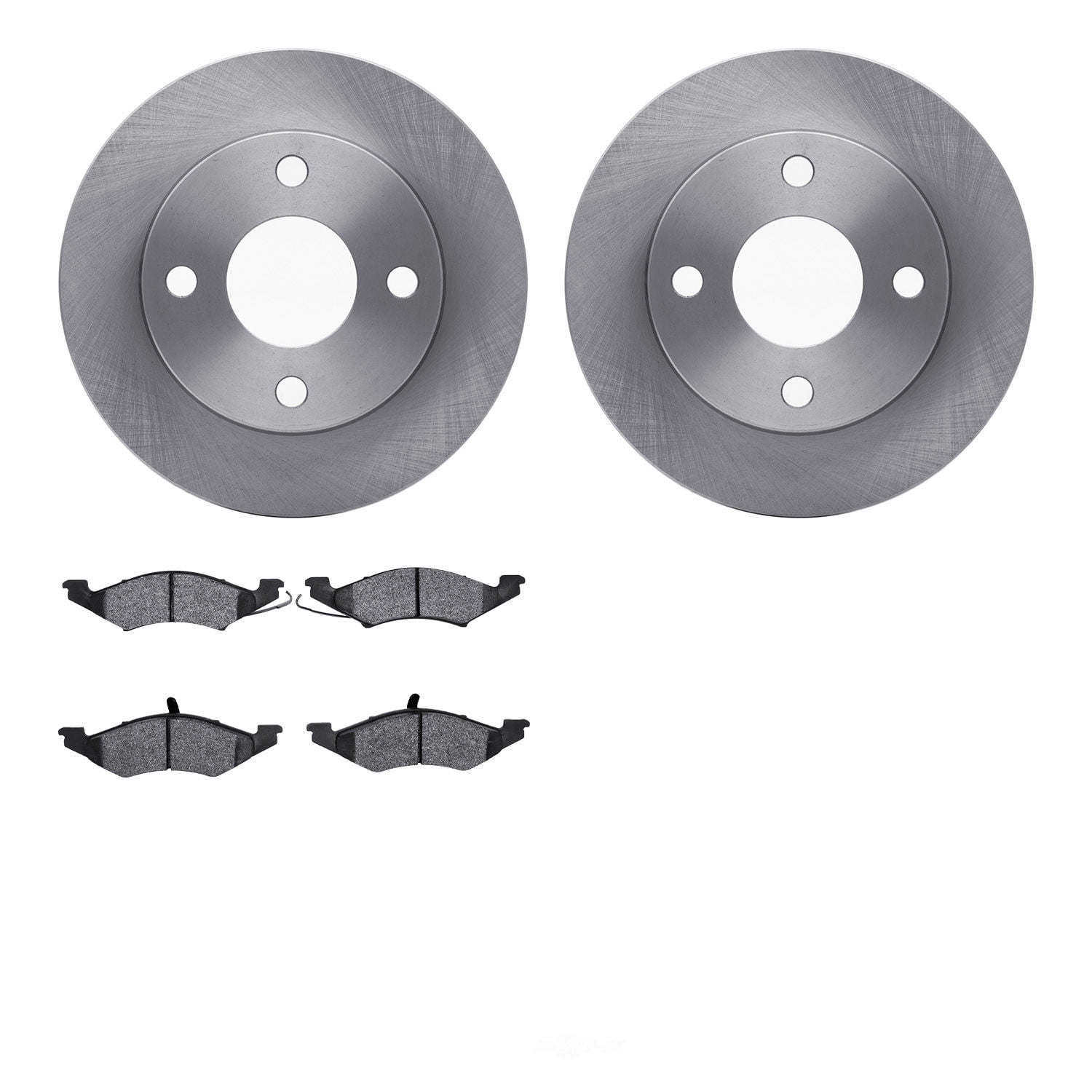 Dynamic Friction Company 6502-55029 DFC Brake Rotor with 5000 Advanced Brake Pads