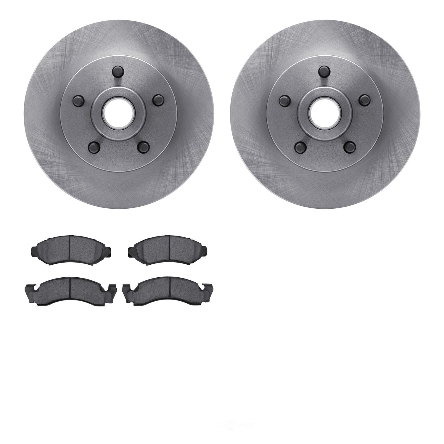 Dynamic Friction Company 6502-56028 DFC Brake Rotor with 5000 Advanced Brake Pads