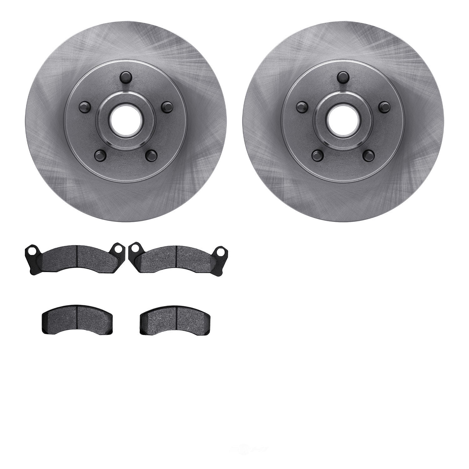 Dynamic Friction Company 6502-56034 DFC Brake Rotor with 5000 Advanced Brake Pads