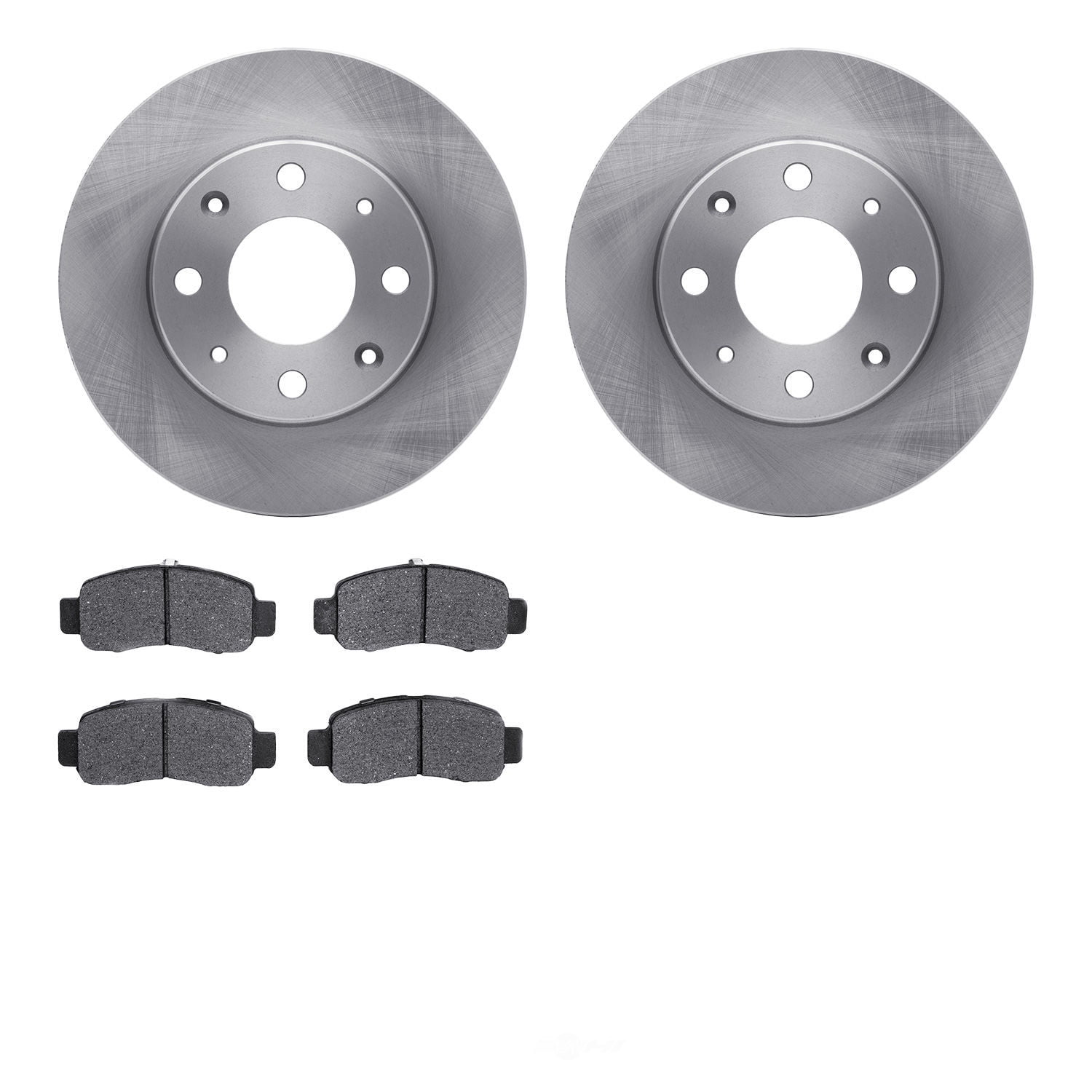 Dynamic Friction Company 6502-59119 DFC Brake Rotor with 5000 Advanced Brake Pads