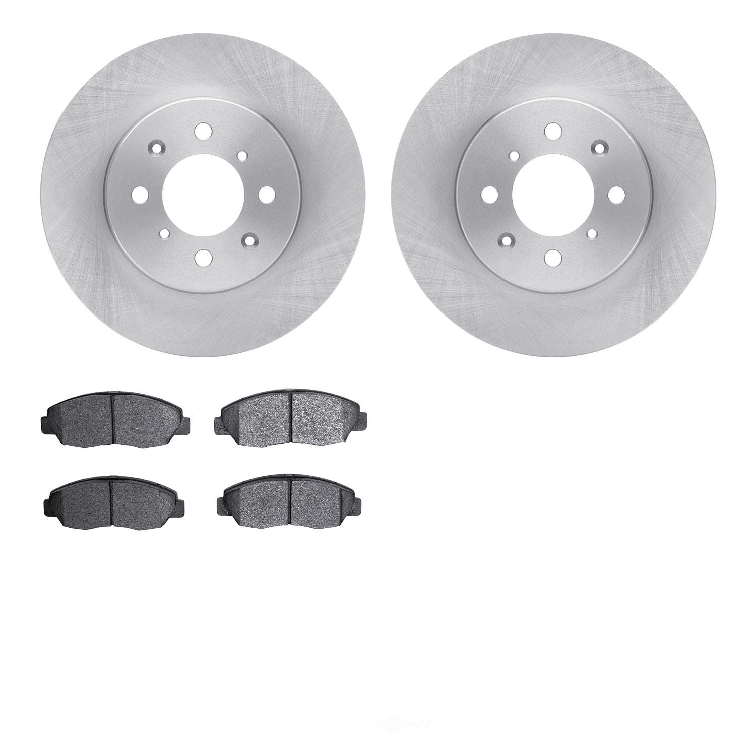 Dynamic Friction Company 6502-59189 DFC Brake Rotor with 5000 Advanced Brake Pads