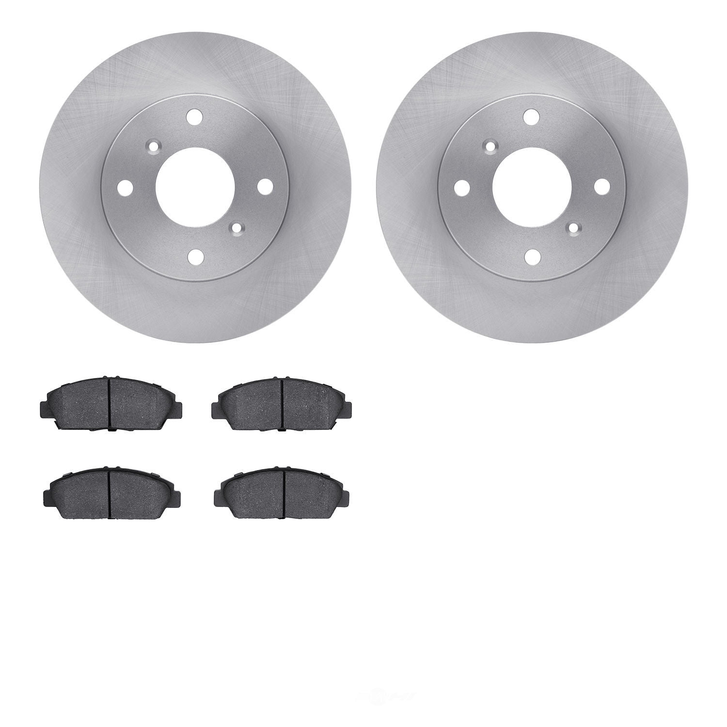 Dynamic Friction Company 6502-59222 DFC Brake Rotor with 5000 Advanced Brake Pads