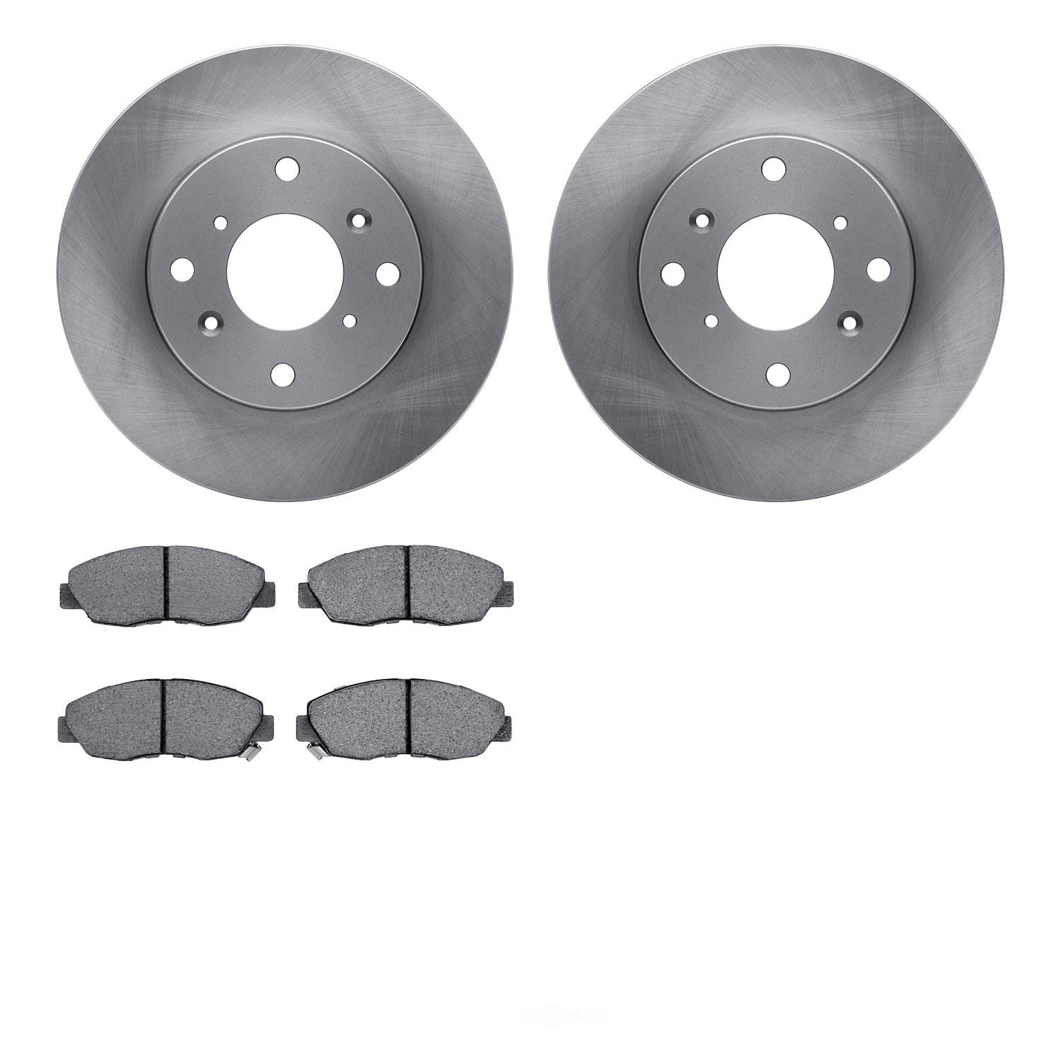 Dynamic Friction Company 6502-59231 DFC Brake Rotor with 5000 Advanced Brake Pads