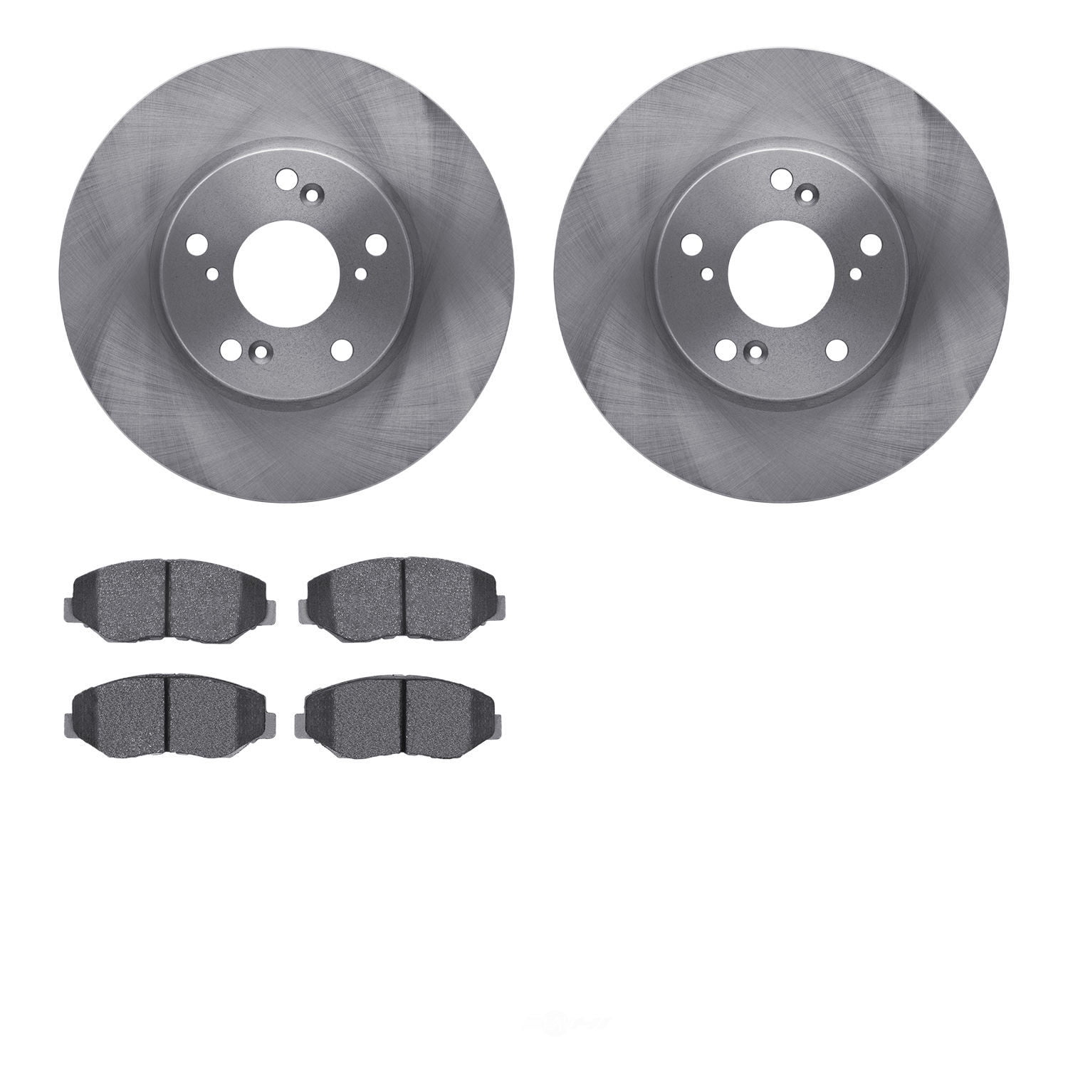 Dynamic Friction Company 6502-59279 DFC Brake Rotor with 5000 Advanced Brake Pads