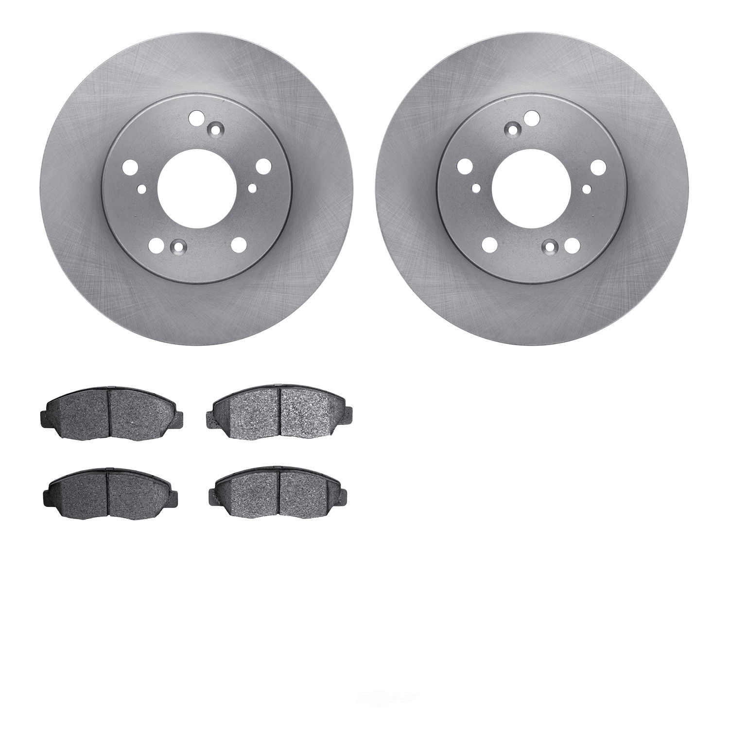 Dynamic Friction Company 6502-59292 DFC Brake Rotor with 5000 Advanced Brake Pads