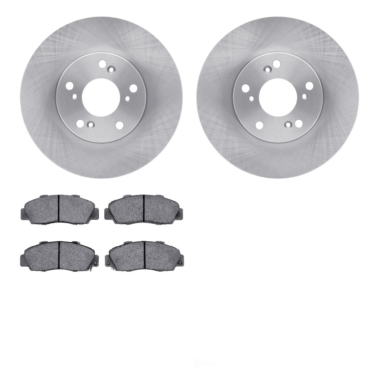 Dynamic Friction Company 6502-59324 DFC Brake Rotor with 5000 Advanced Brake Pads