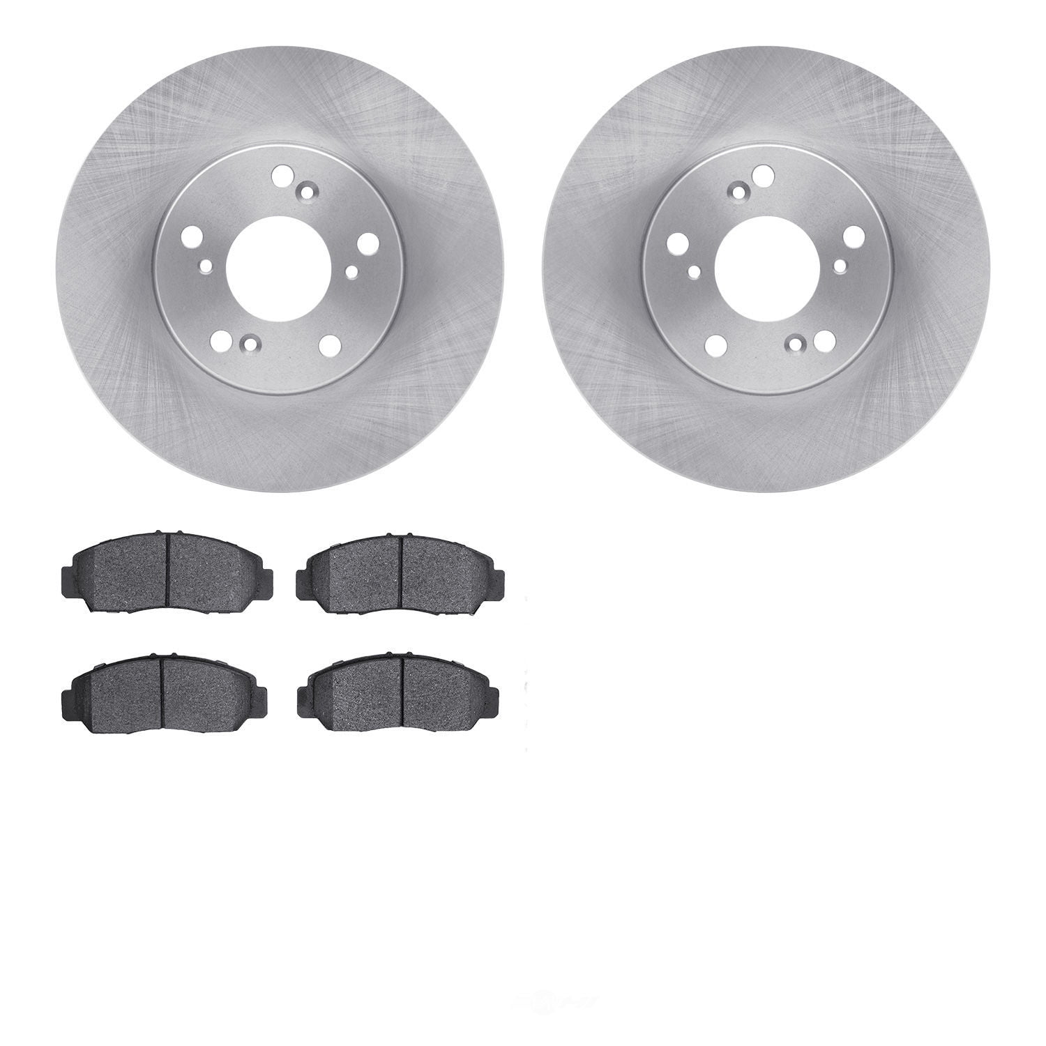 Dynamic Friction Company 6502-59328 DFC Brake Rotor with 5000 Advanced Brake Pads