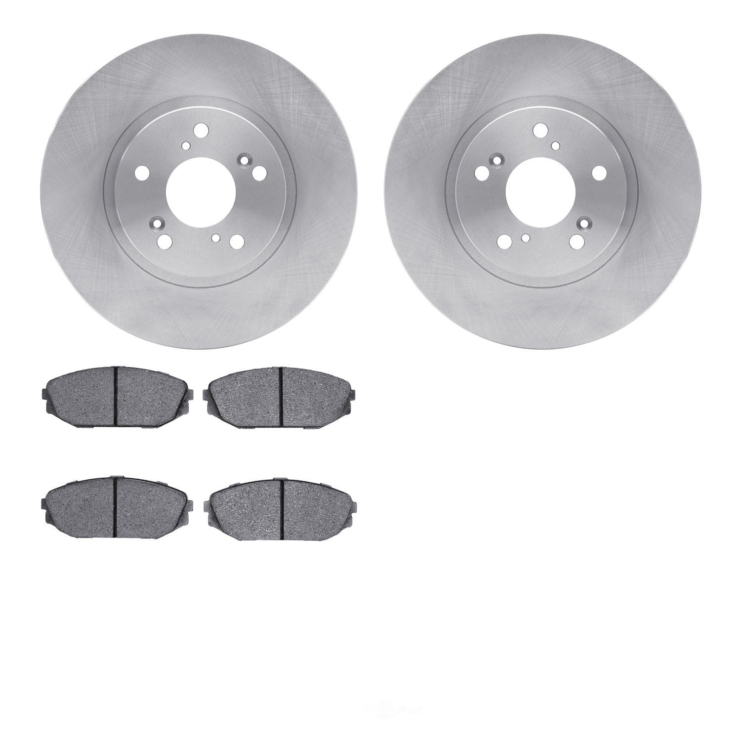 Dynamic Friction Company 6502-59340 DFC Brake Rotor with 5000 Advanced Brake Pads