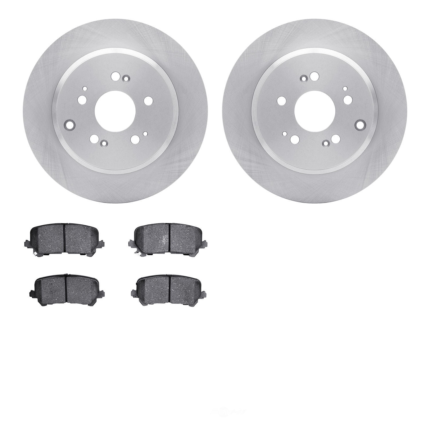 Dynamic Friction Company 6502-59405 DFC Brake Rotor with 5000 Advanced Brake Pads