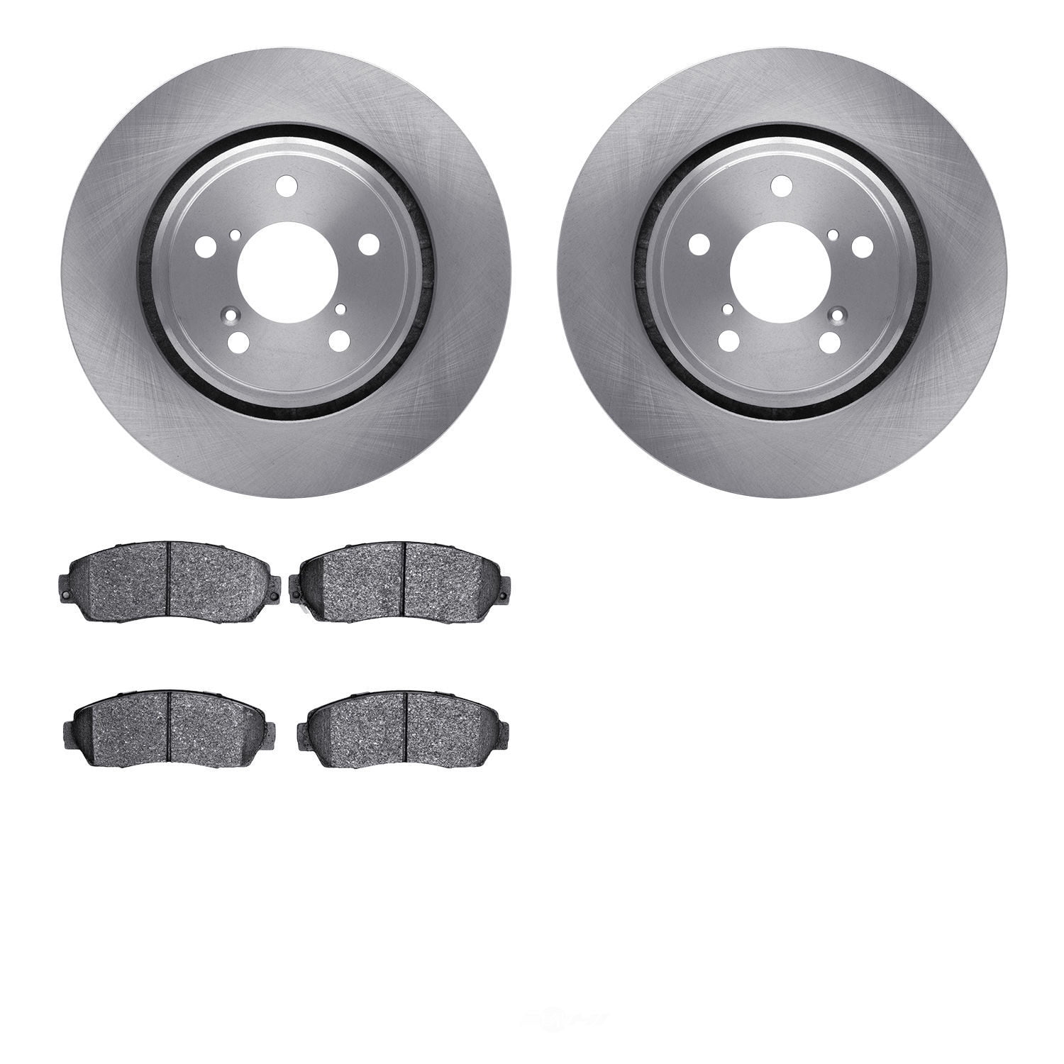 Dynamic Friction Company 6502-59423 DFC Brake Rotor with 5000 Advanced Brake Pads