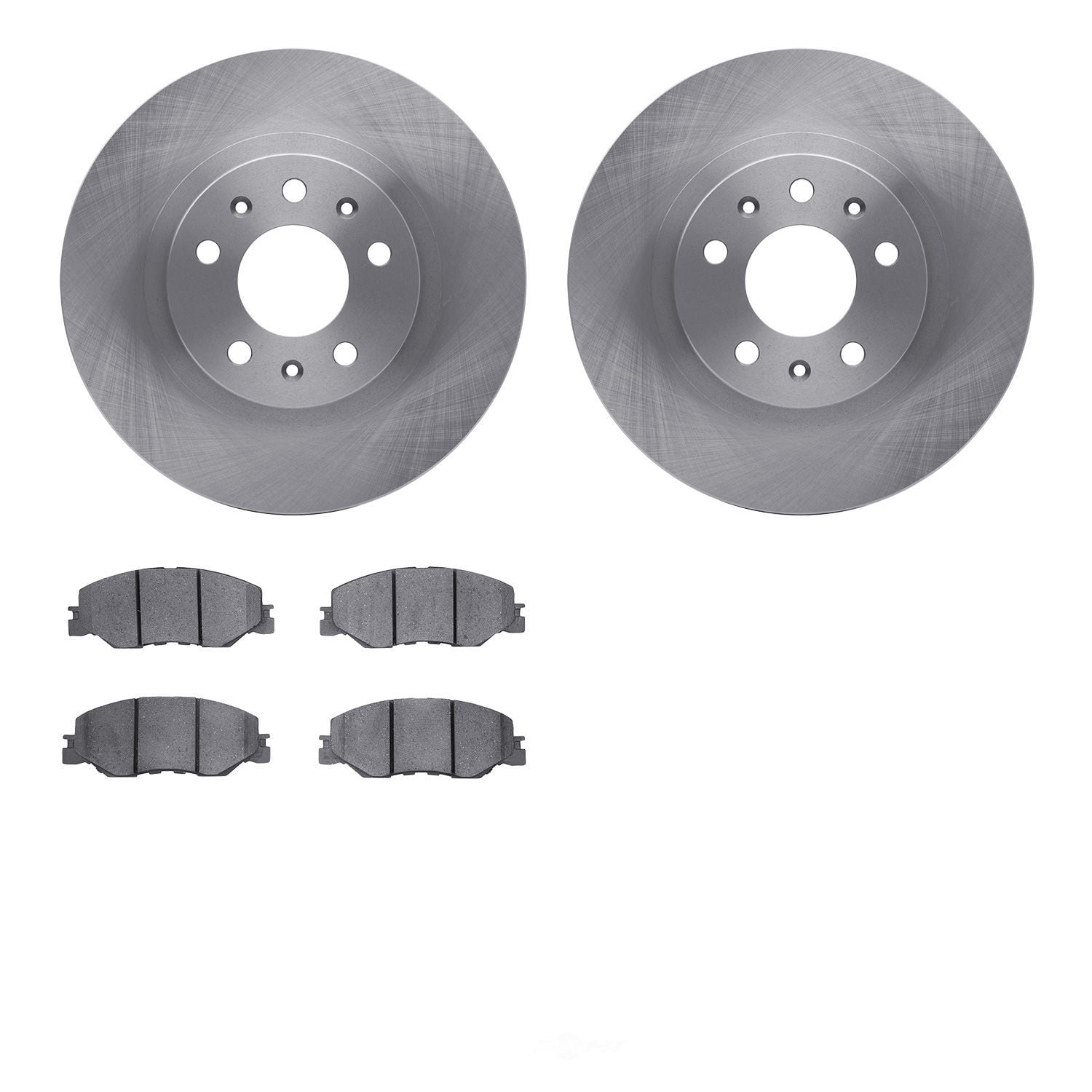 Dynamic Friction Company 6502-59453 DFC Brake Rotor with 5000 Advanced Brake Pads