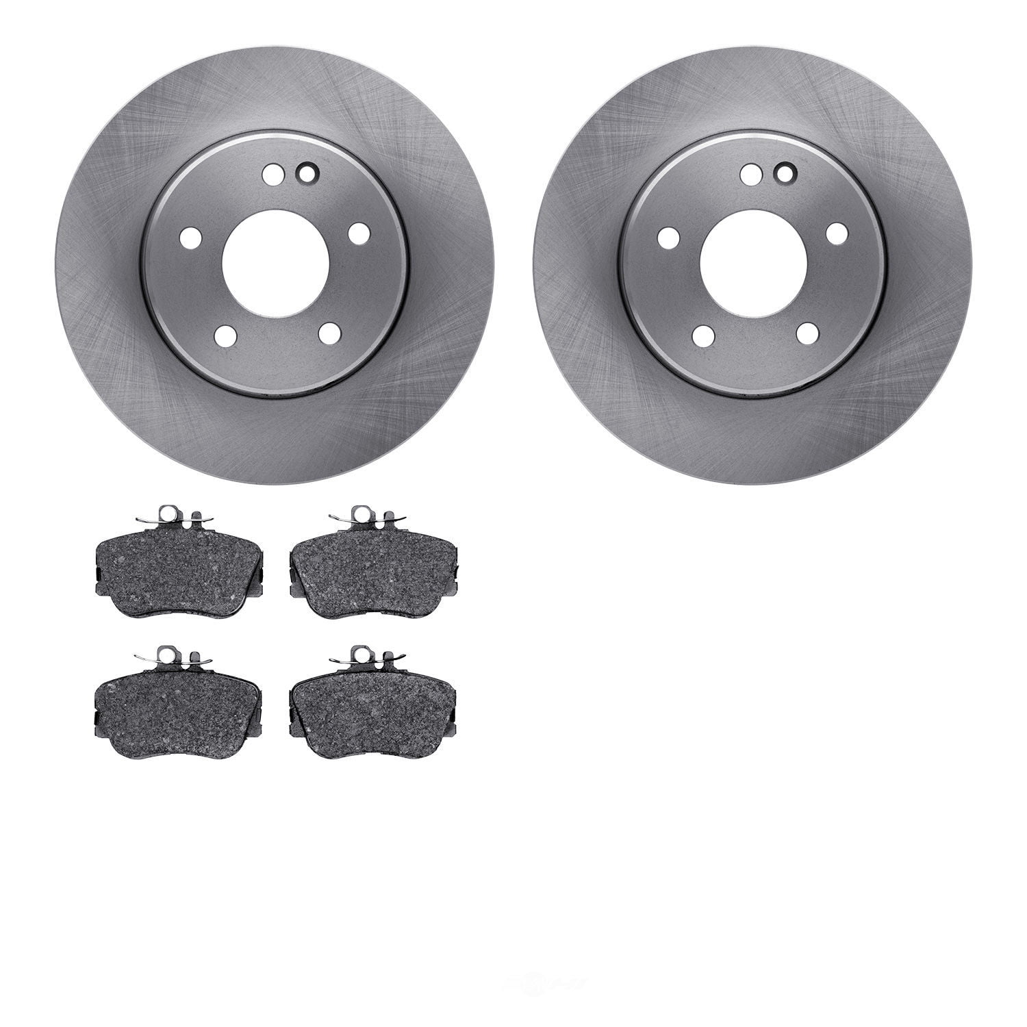 Dynamic Friction Company 6502-63116 DFC Brake Rotor with 5000 Advanced Brake Pads