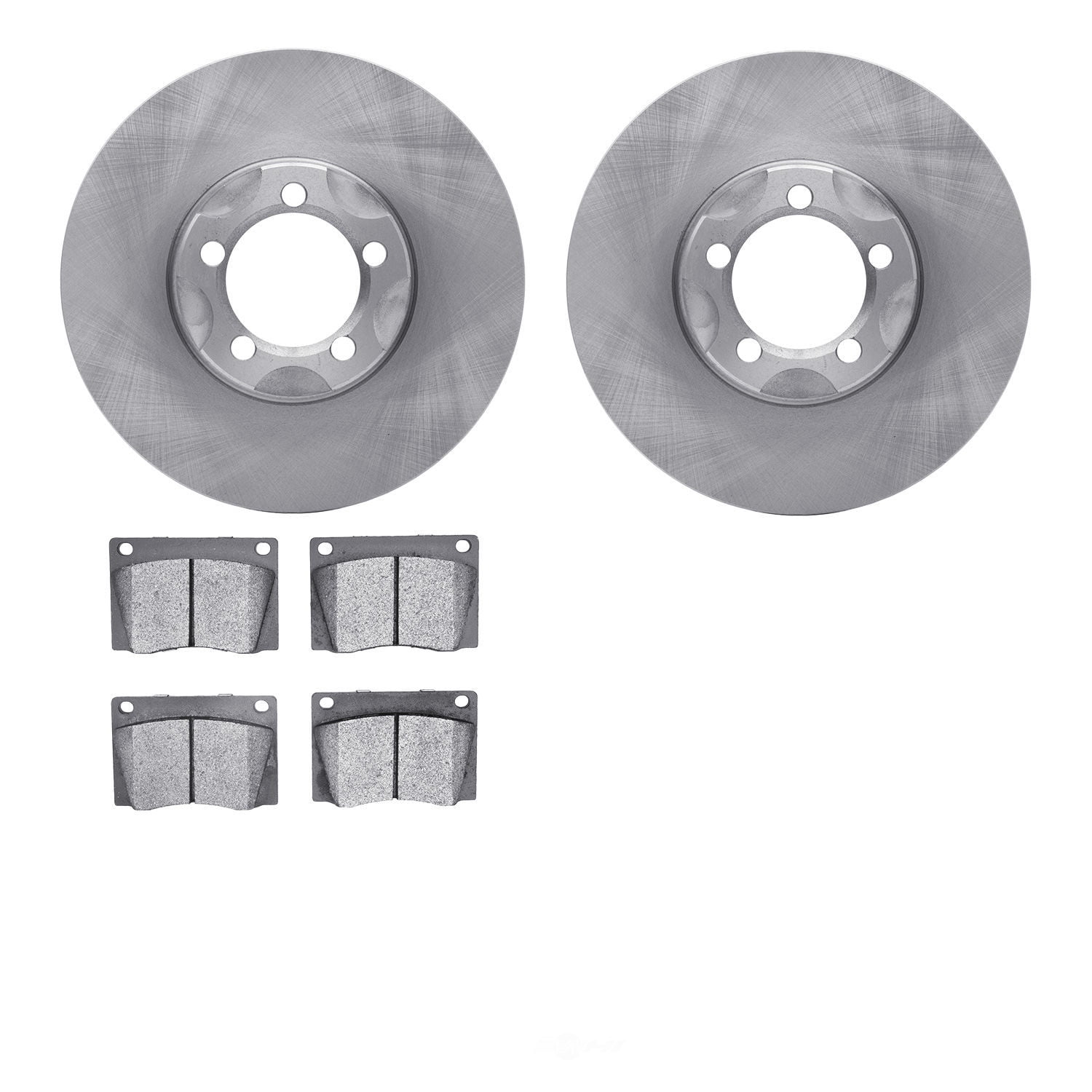 Dynamic Friction Company 6502-63119 DFC Brake Rotor with 5000 Advanced Brake Pads