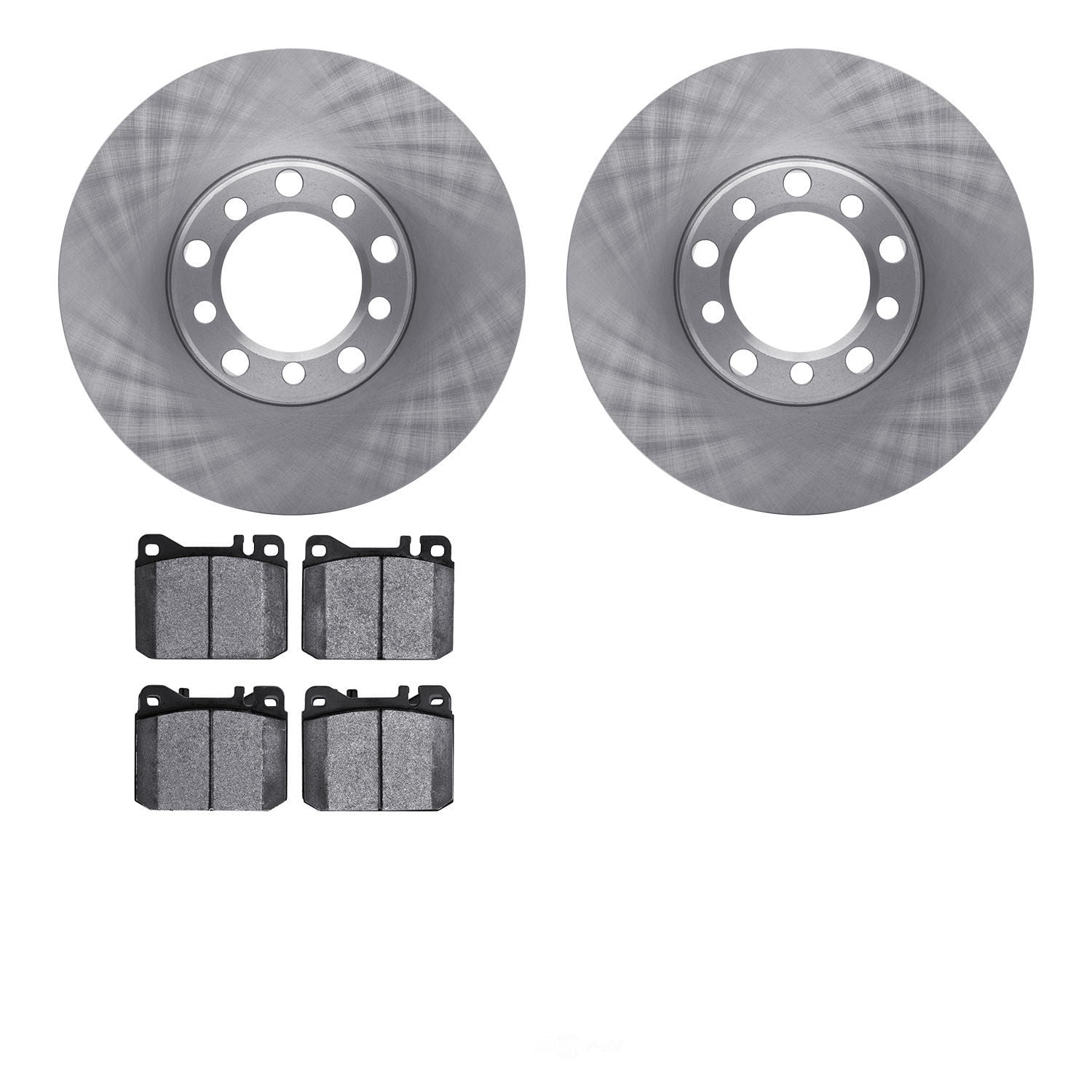 Dynamic Friction Company 6502-63147 DFC Brake Rotor with 5000 Advanced Brake Pads