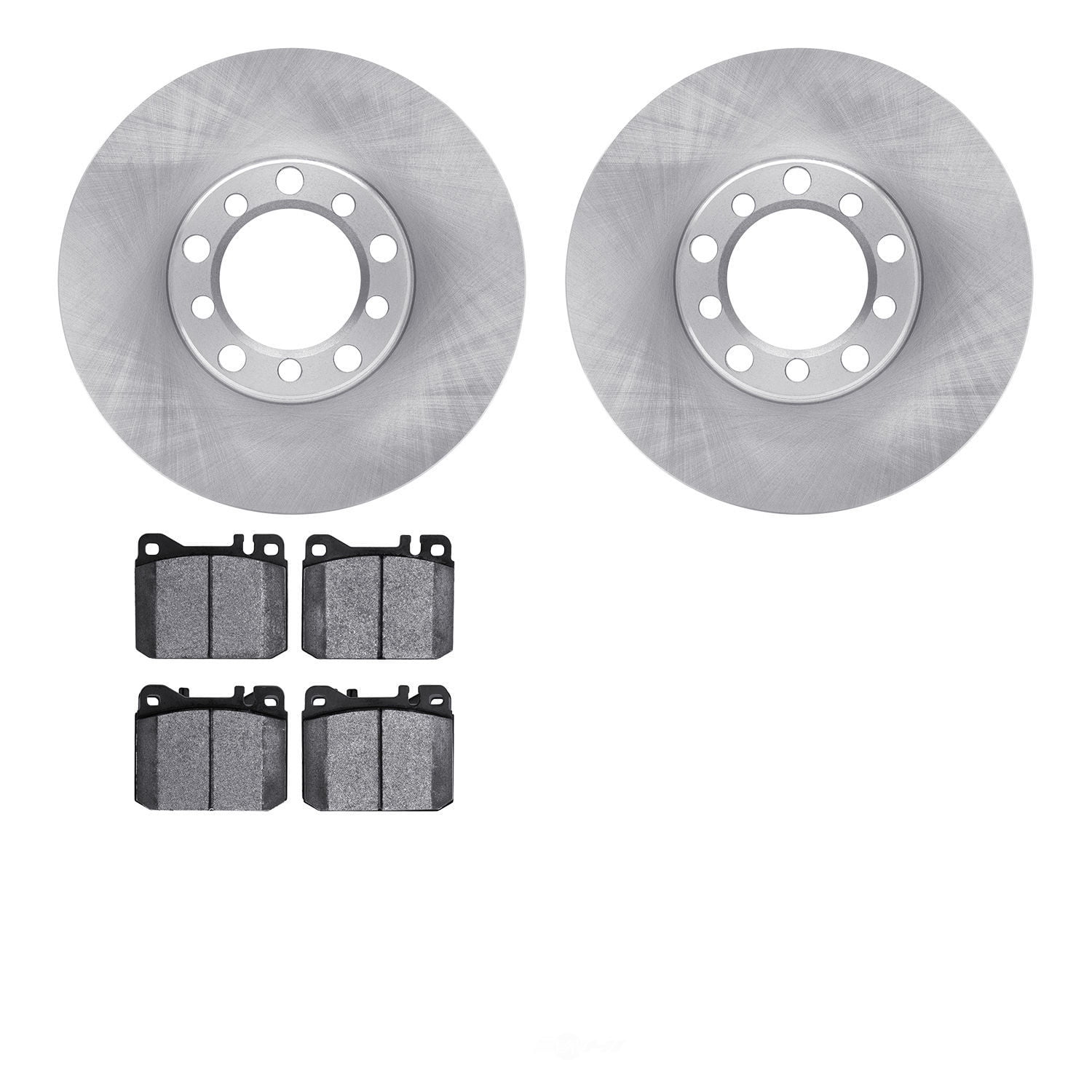 Dynamic Friction Company 6502-63155 DFC Brake Rotor with 5000 Advanced Brake Pads