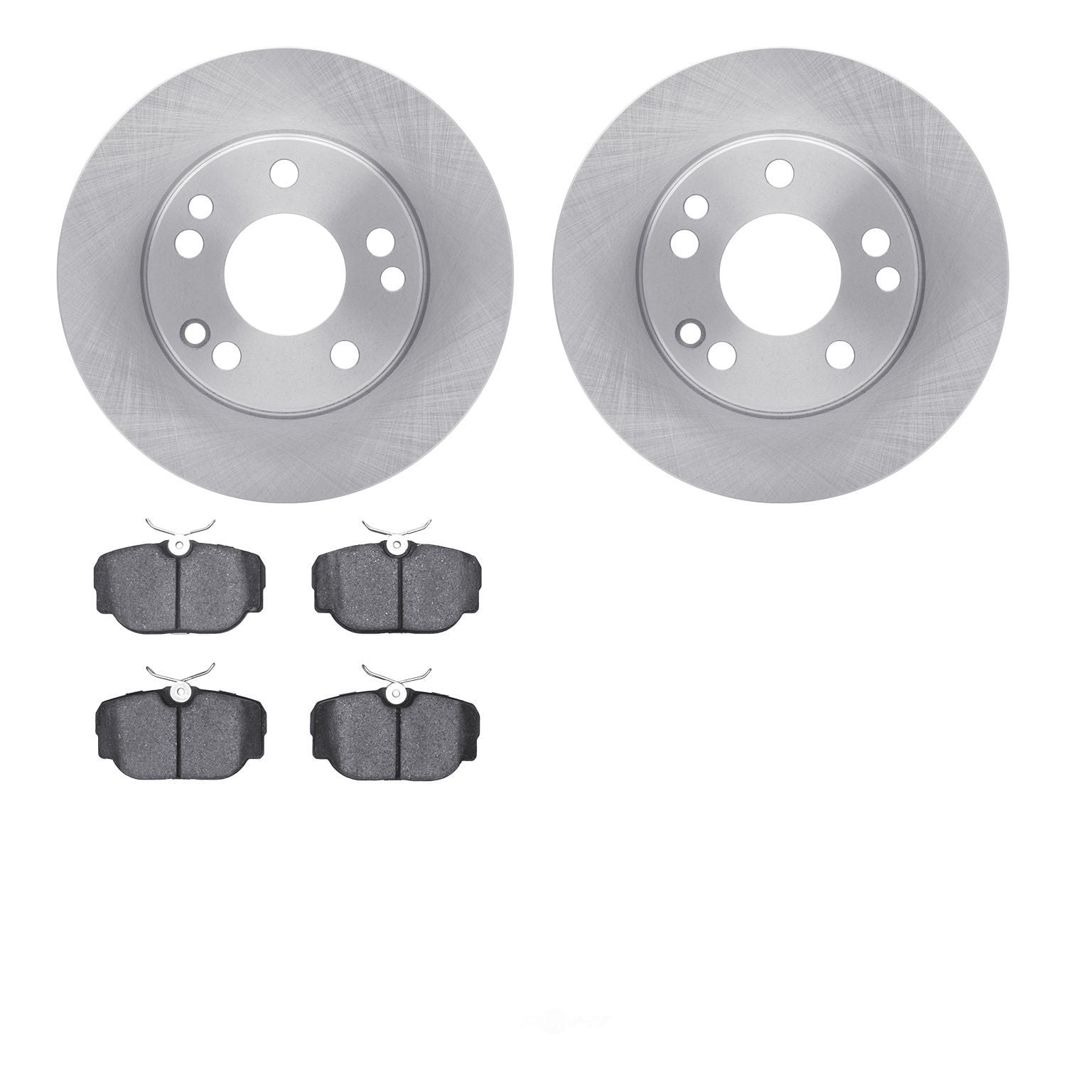 Dynamic Friction Company 6502-63167 DFC Brake Rotor with 5000 Advanced Brake Pads