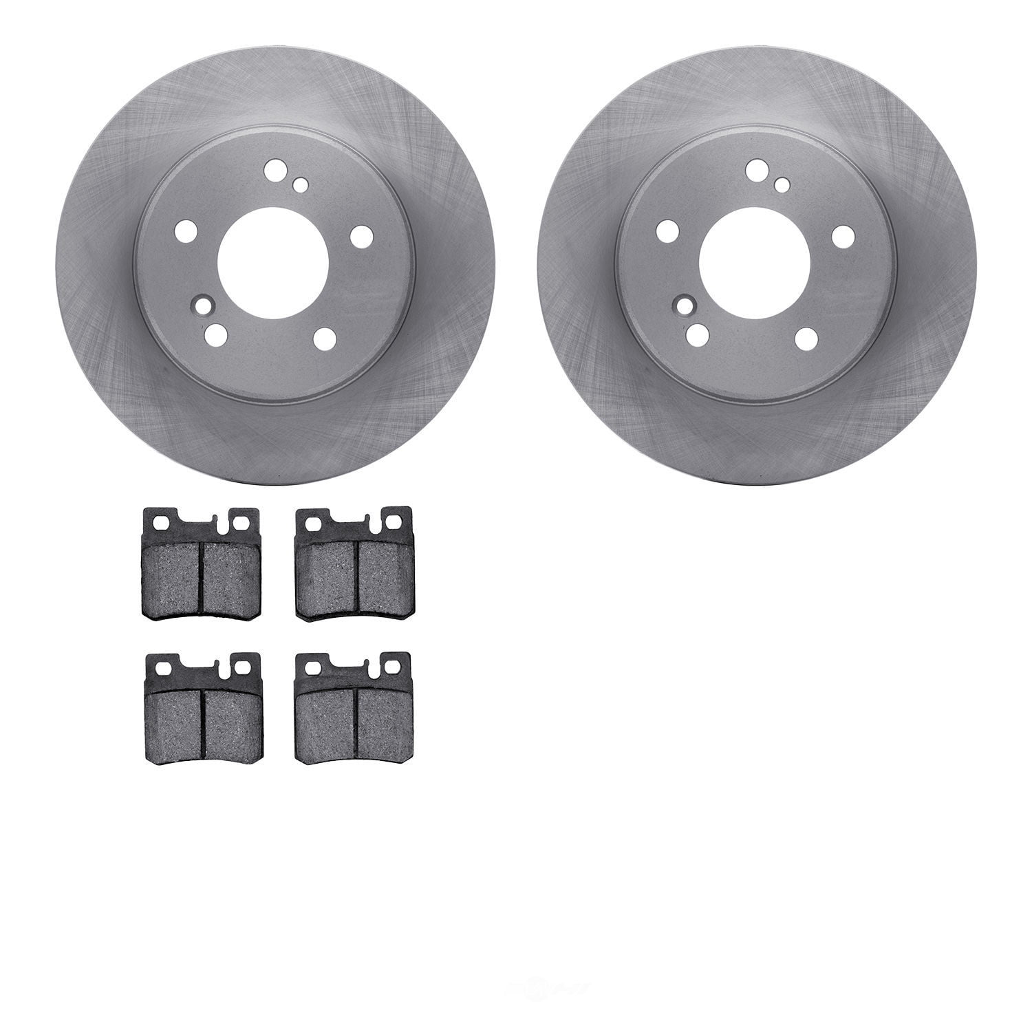Dynamic Friction Company 6502-63179 DFC Brake Rotor with 5000 Advanced Brake Pads