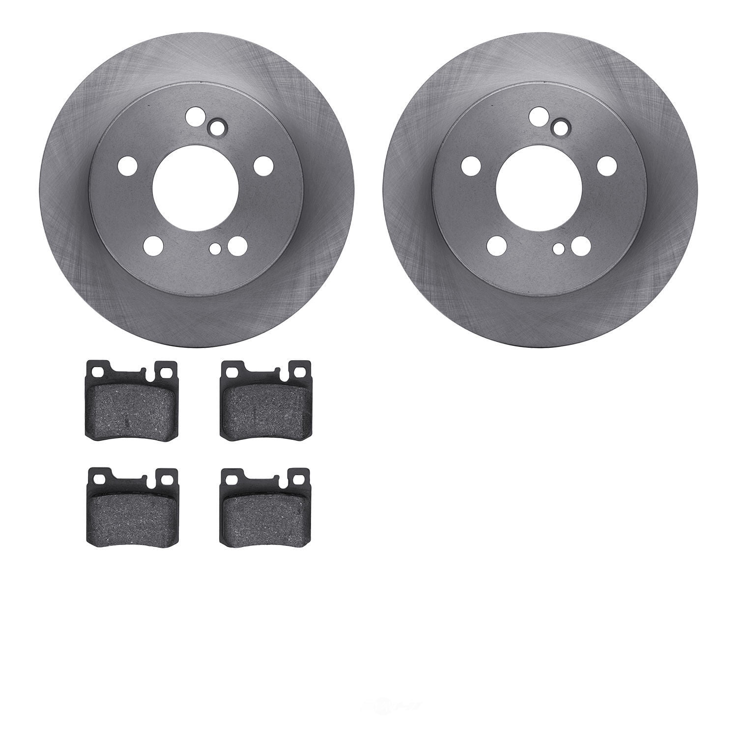 Dynamic Friction Company 6502-63189 DFC Brake Rotor with 5000 Advanced Brake Pads