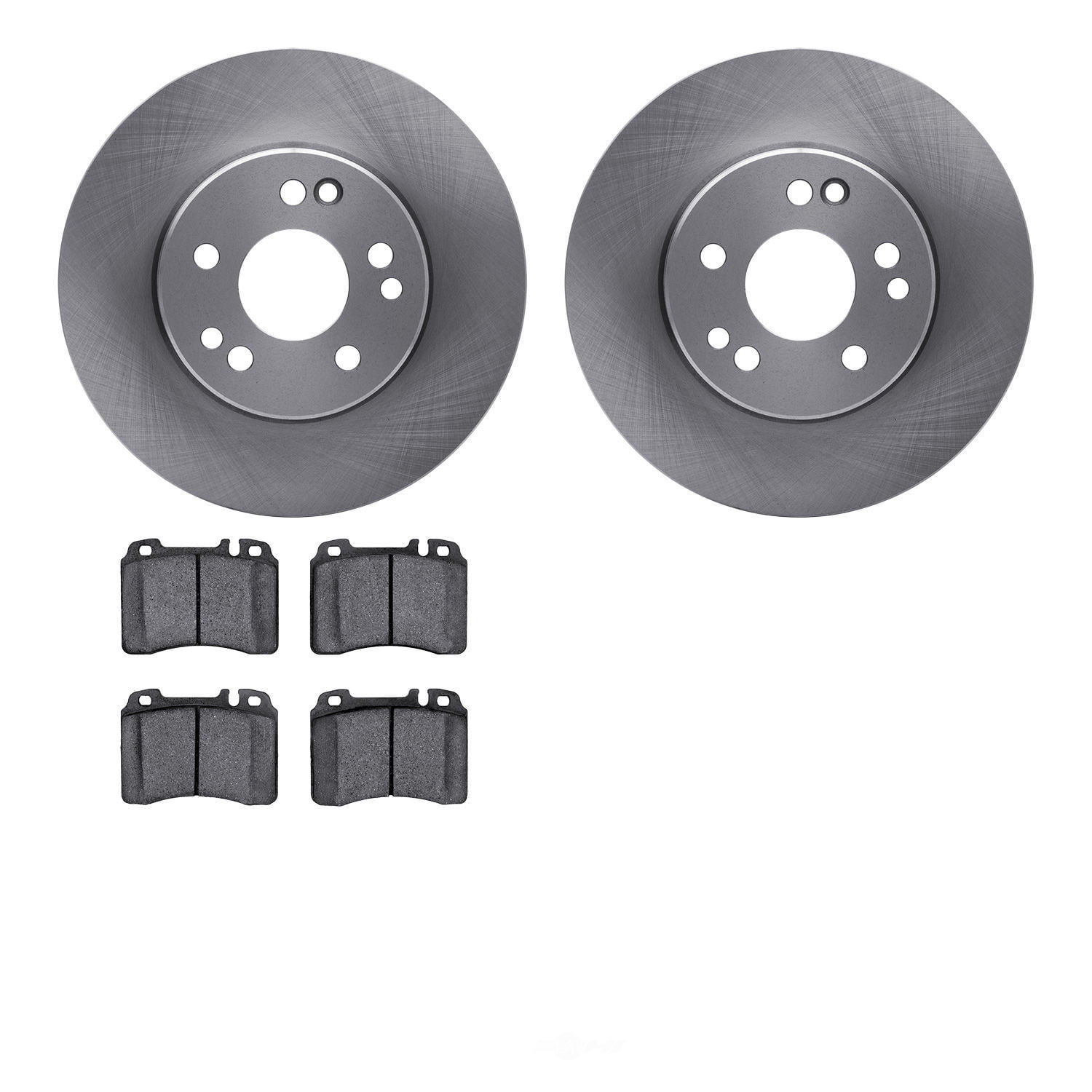 Dynamic Friction Company 6502-63209 DFC Brake Rotor with 5000 Advanced Brake Pads